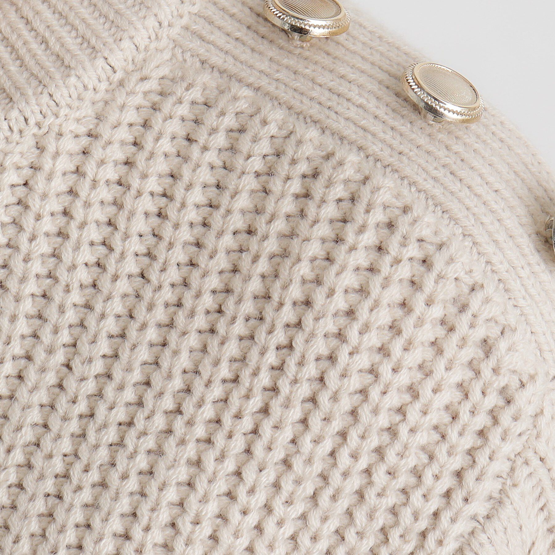 grove「編地切替ケーブルニット」|ニット・セーター|