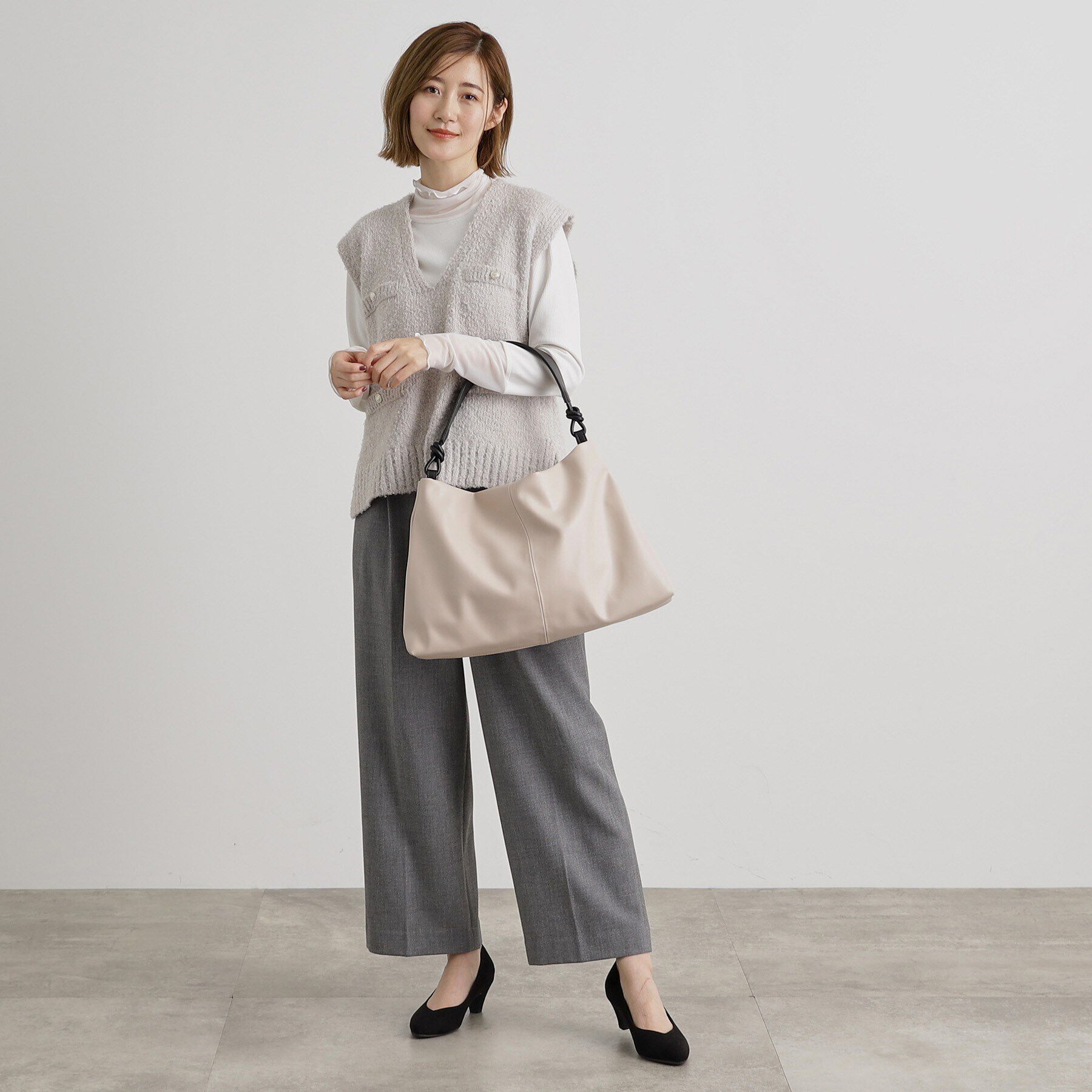 grove「ロープハンドルワンショルダー」|トートバッグ|