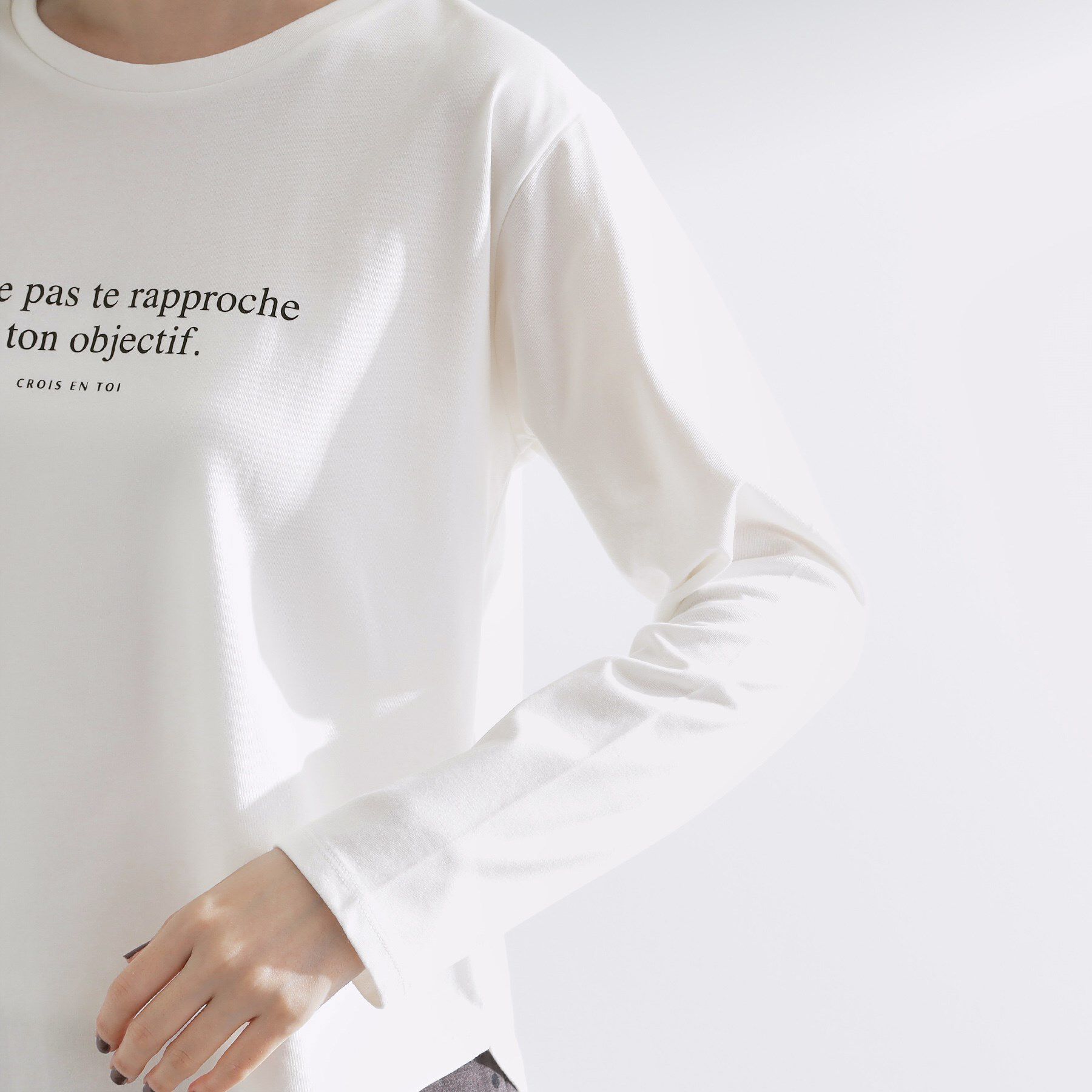 grove「【UVカット】ロゴアソートベーシックロンT」|Tシャツ・カットソー|