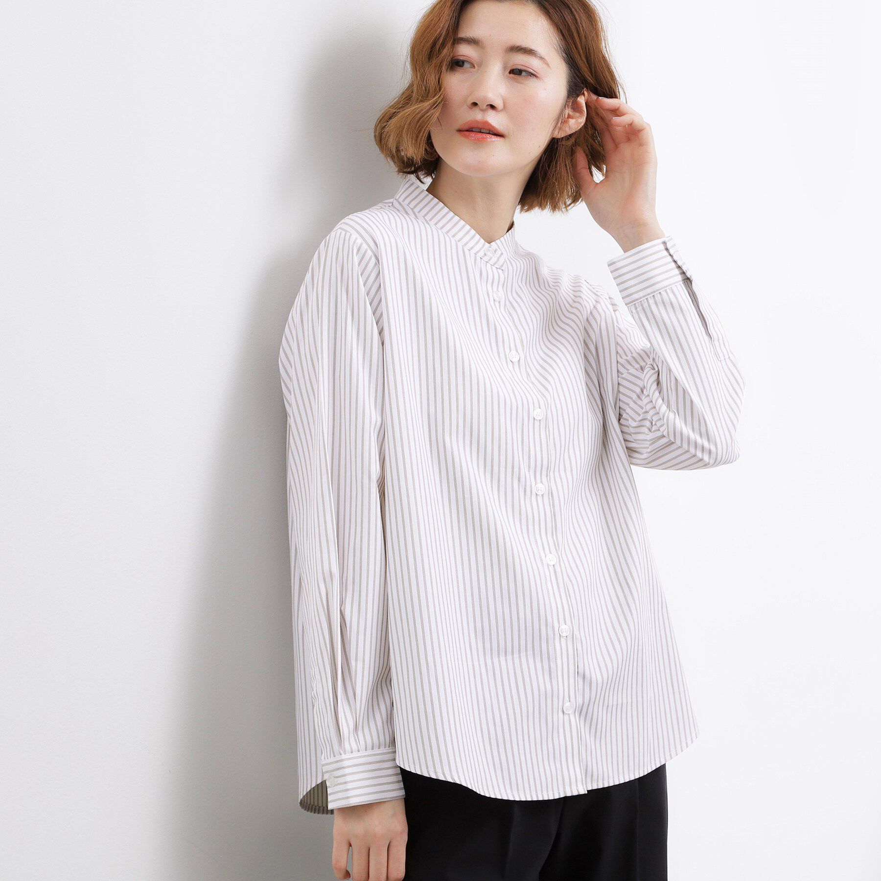 grove「ニットベスト&times;シャツSET」|シャツ・ブラウス|