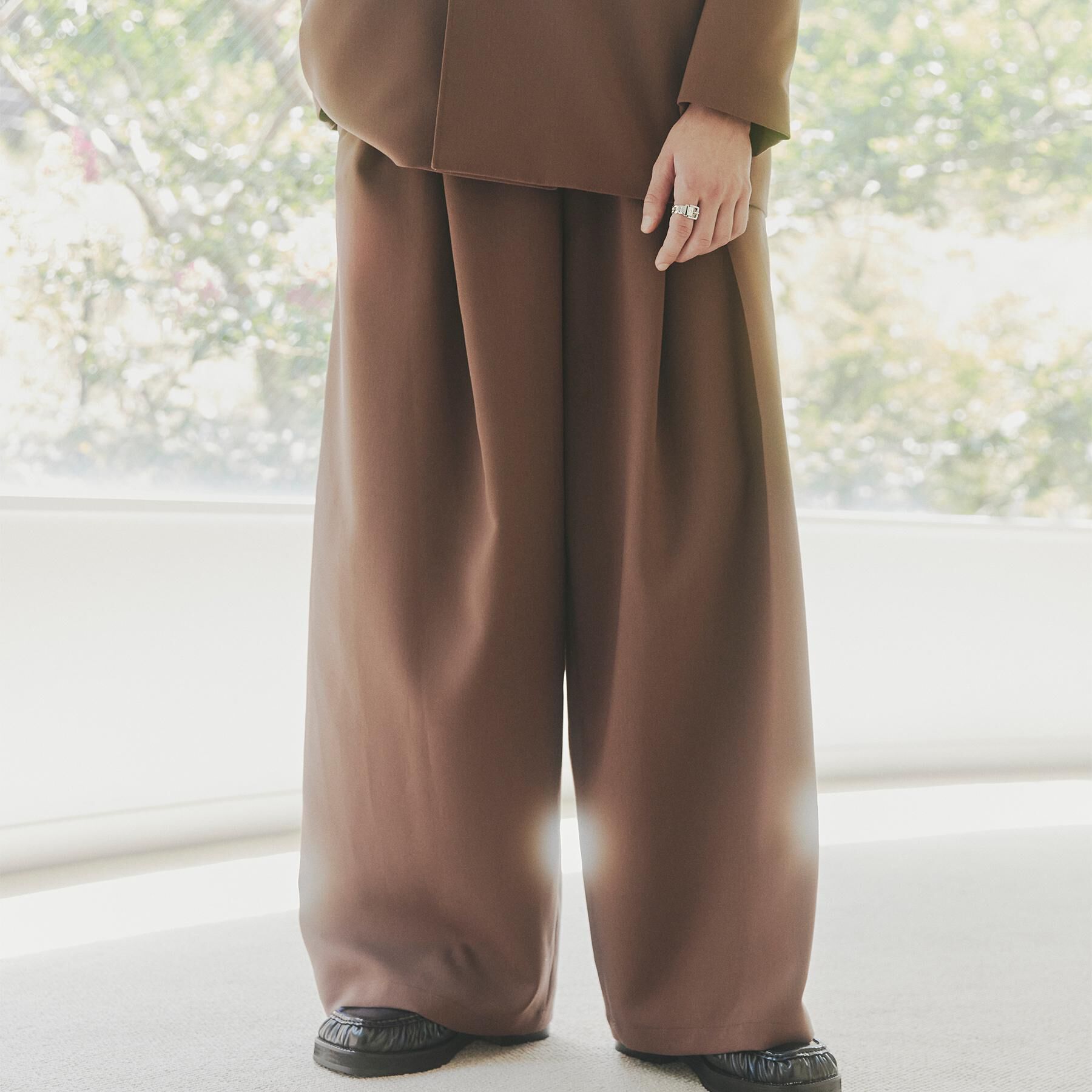 tk.TAKEO KIKUCHI「グランパバギースラックス」|その他|モカブラウン(042