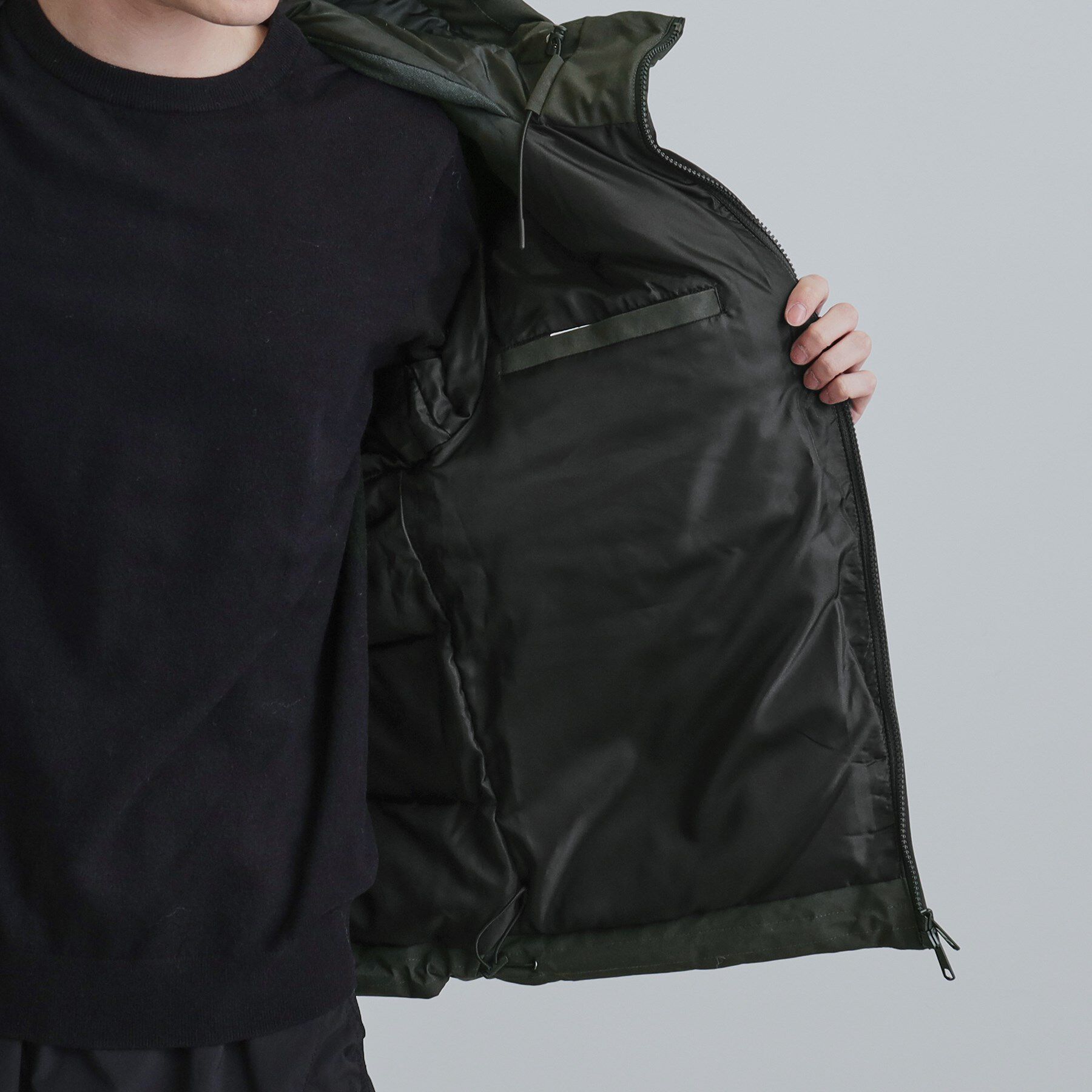 tk.TAKEO KIKUCHI「【撥水】フーデットインシュレーションブルゾン」|ブルゾン・スタジャン|