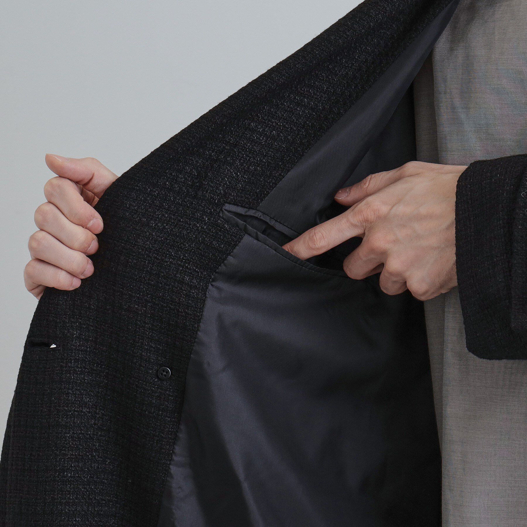 tk.TAKEO KIKUCHI「ツイードダブルオーバーコート」|その他|