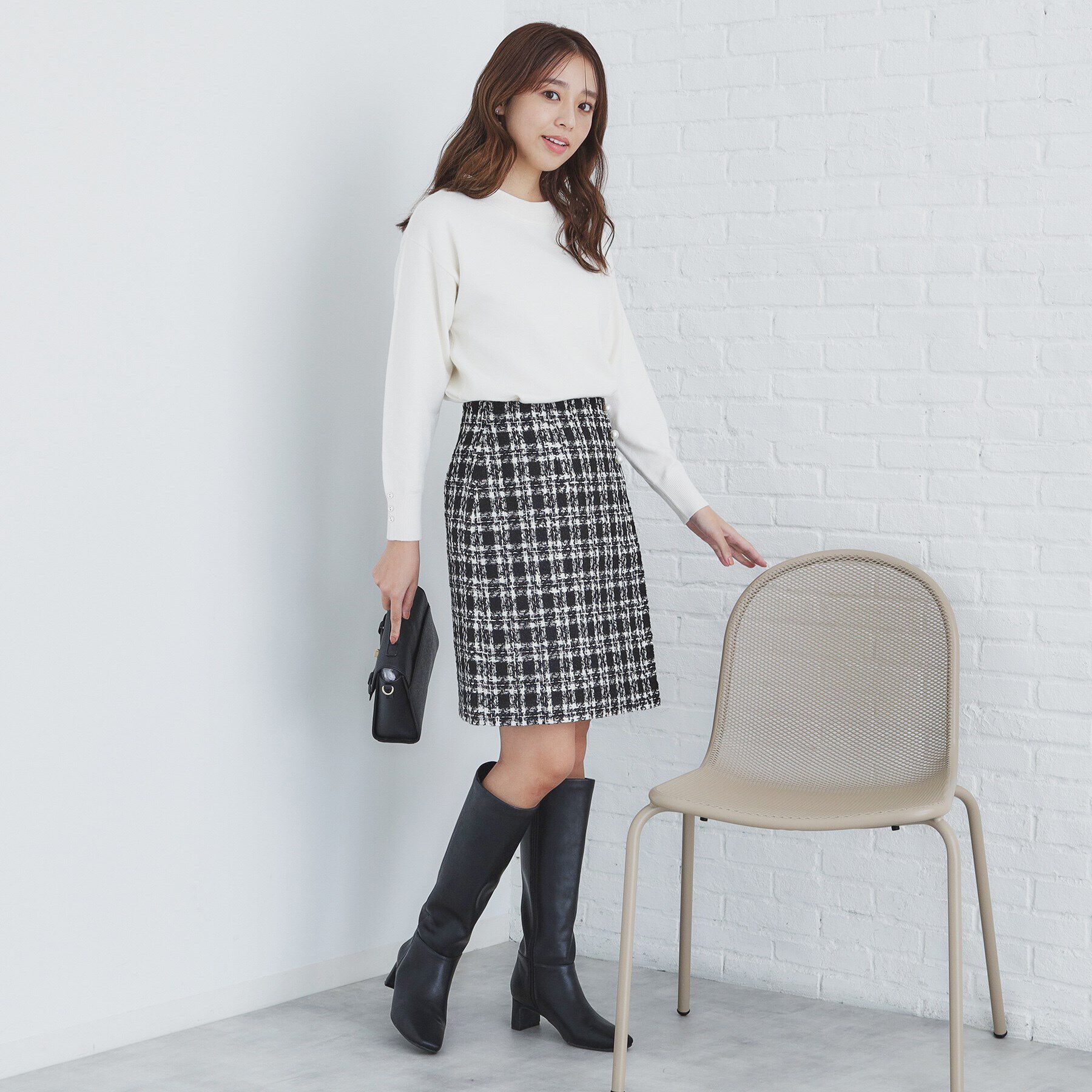 index「≪エマール検証済≫8colorボートネックニット【洗濯機洗い可】」|ニット・セーター|