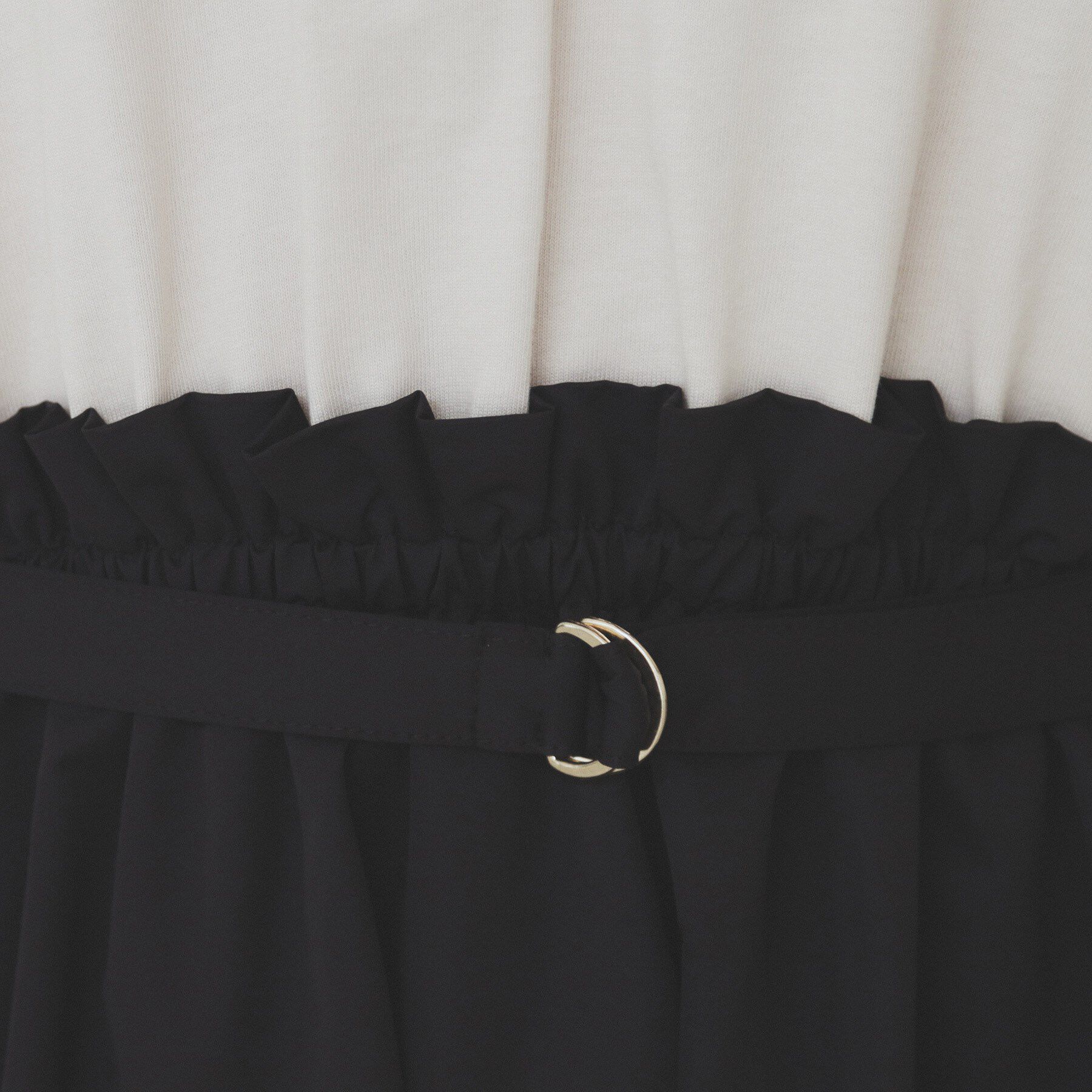 index「ドッキングフレアワンピース【洗濯機洗い可】」|ワンピース|