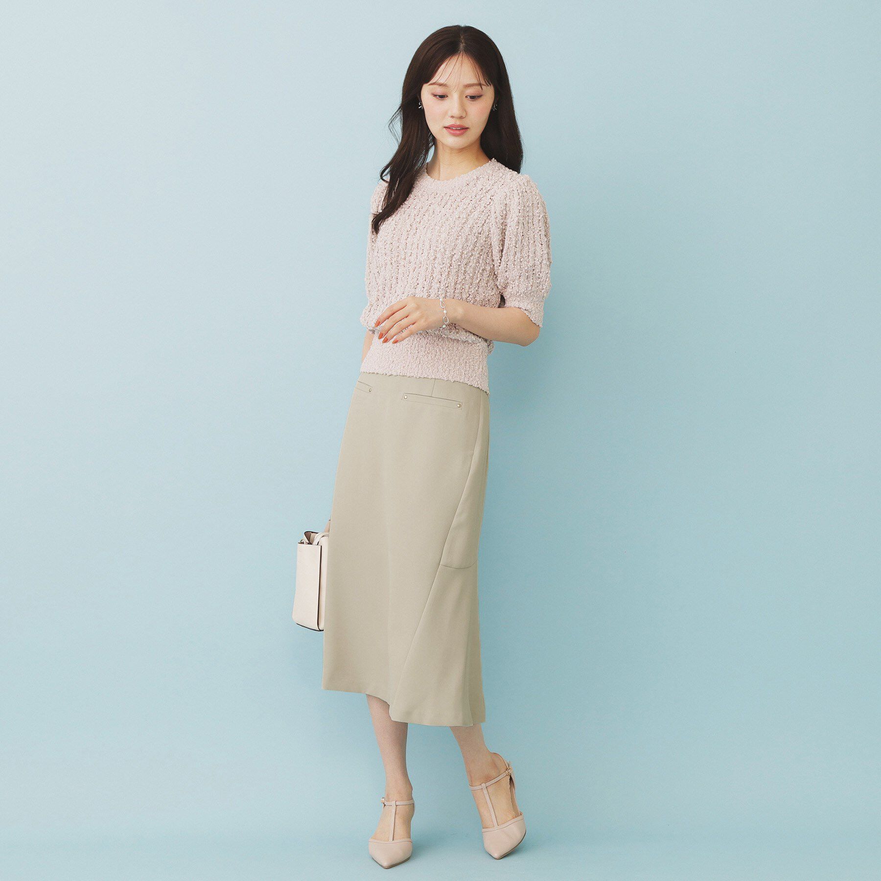 index「ポップコーンラメシアーニット【洗濯機洗い可/抗ピル】」|ニット・セーター|