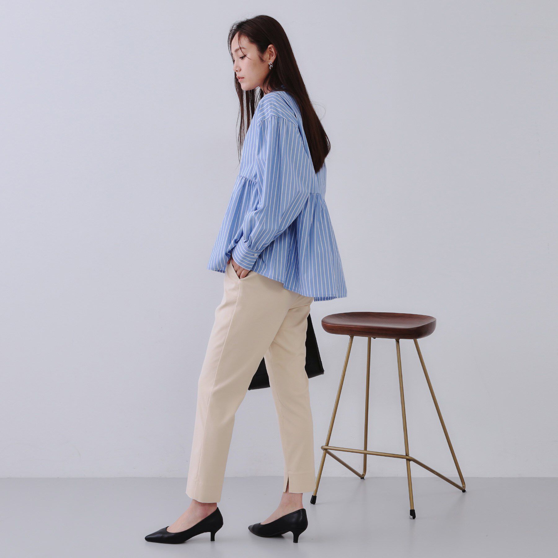 OPAQUE.CLIP「《S-LLsize》ハイストレッチイージースティックパンツ【洗濯機洗い可】」|その他|