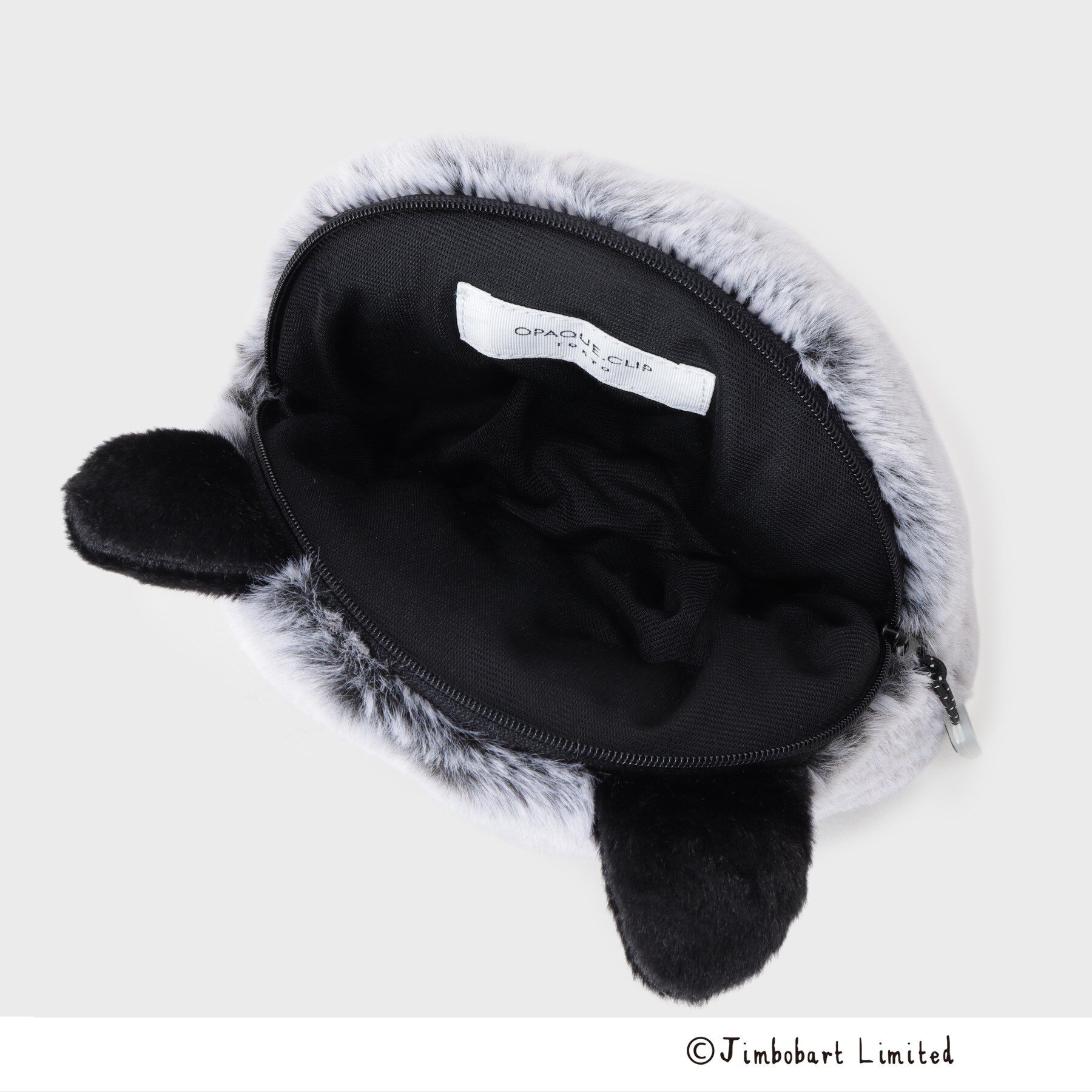 OPAQUE.CLIP「【ジムボバートコラボ】フェイクファーアニマルフェイス型ポーチ」|ポーチ|