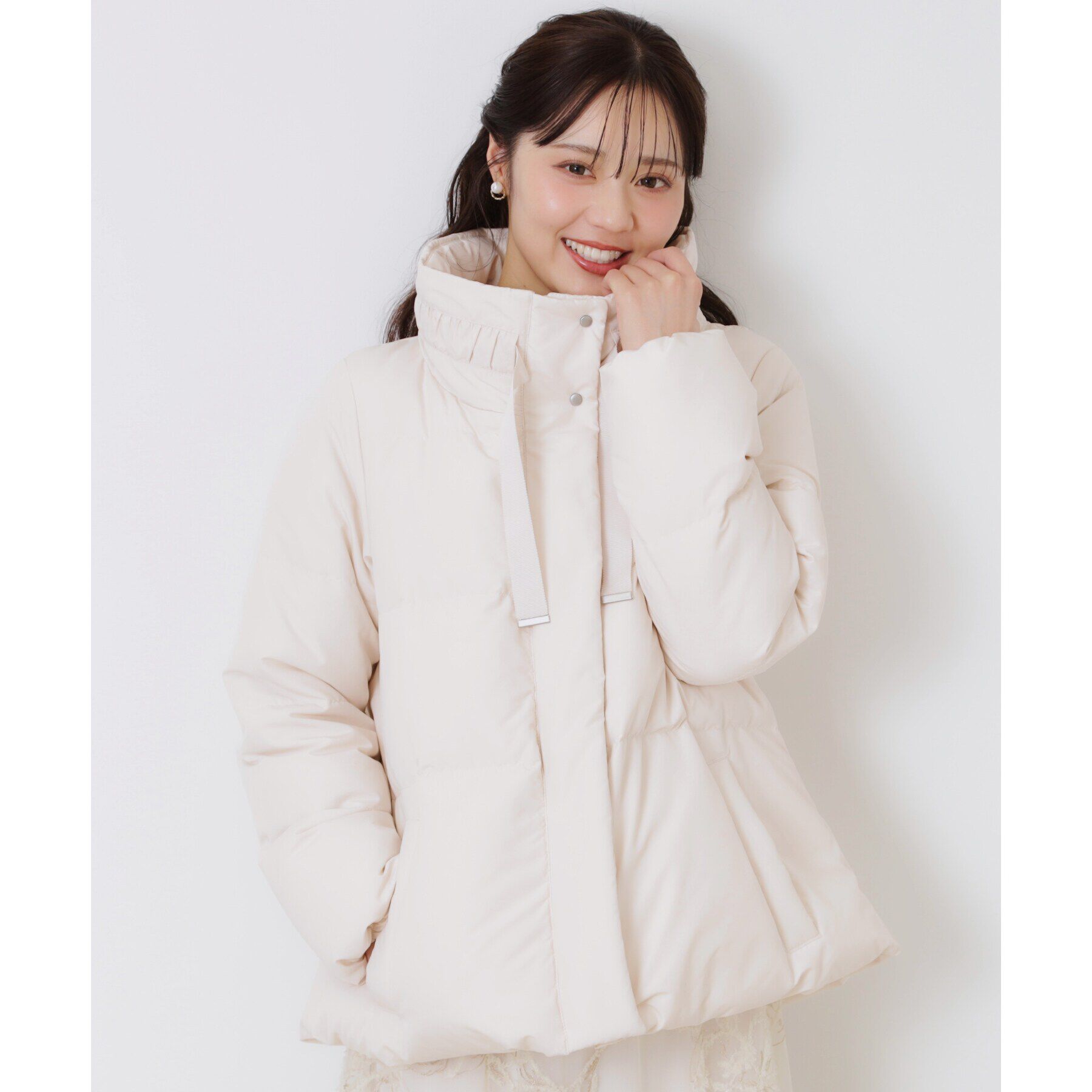 Couture broach「【冬の名品】愛されダウン」|ダウン|