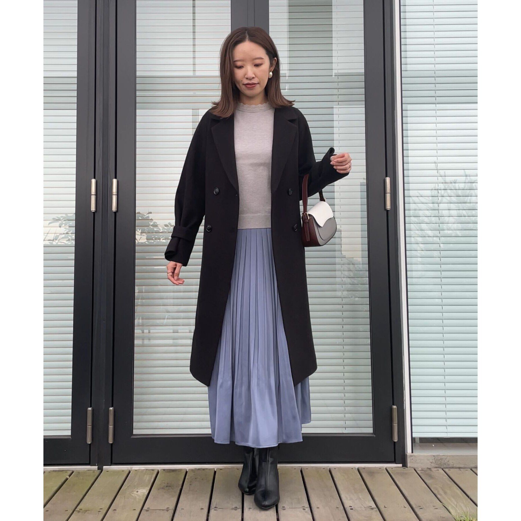 Couture broach「【大人レディーへ捧げる】ベーシックチェスターコート」|チェスターコート|