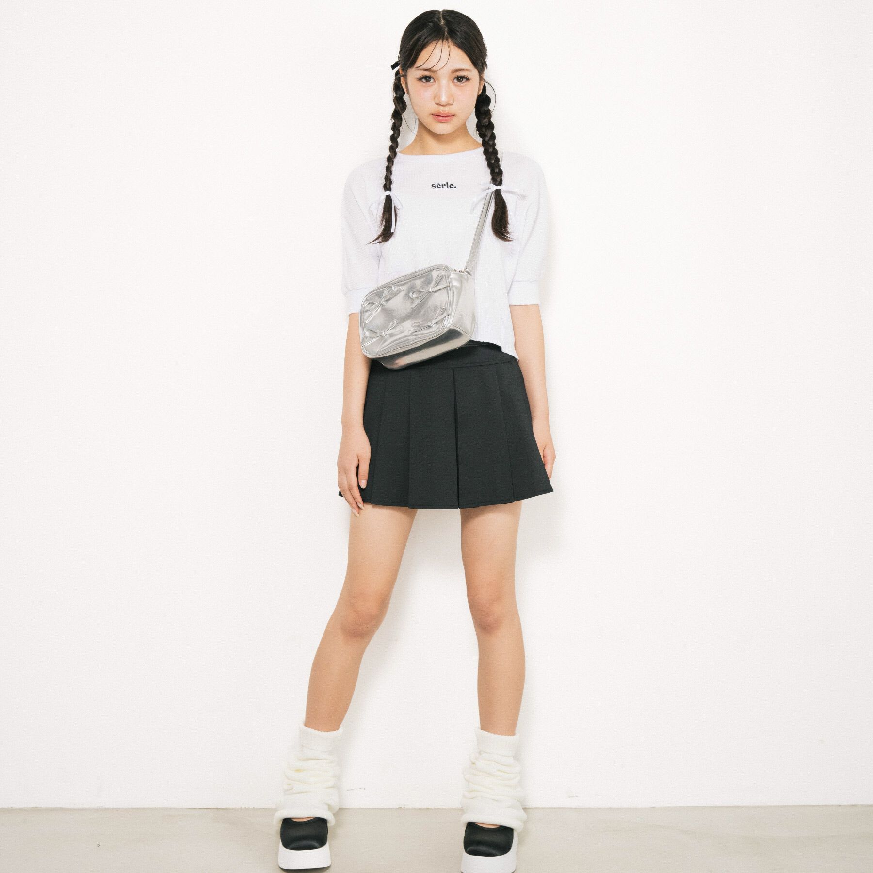 PINK-latte「【カラー追加/オールシーズン対応】ベルト付きプリーツスカート」|スカート|