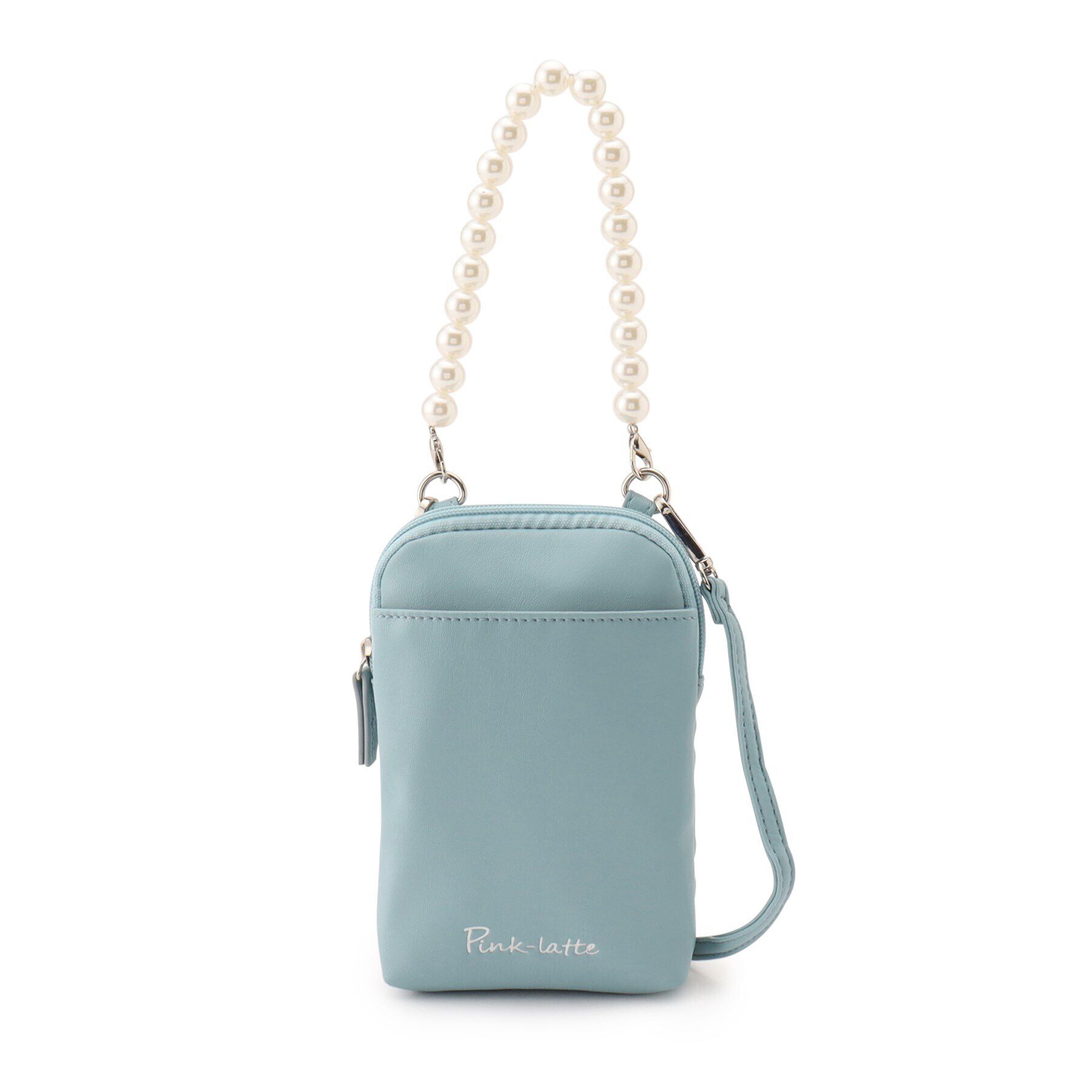 PINK-latte「チャーム付き縦型ショルダー」|ショルダー・メッセンジャー|