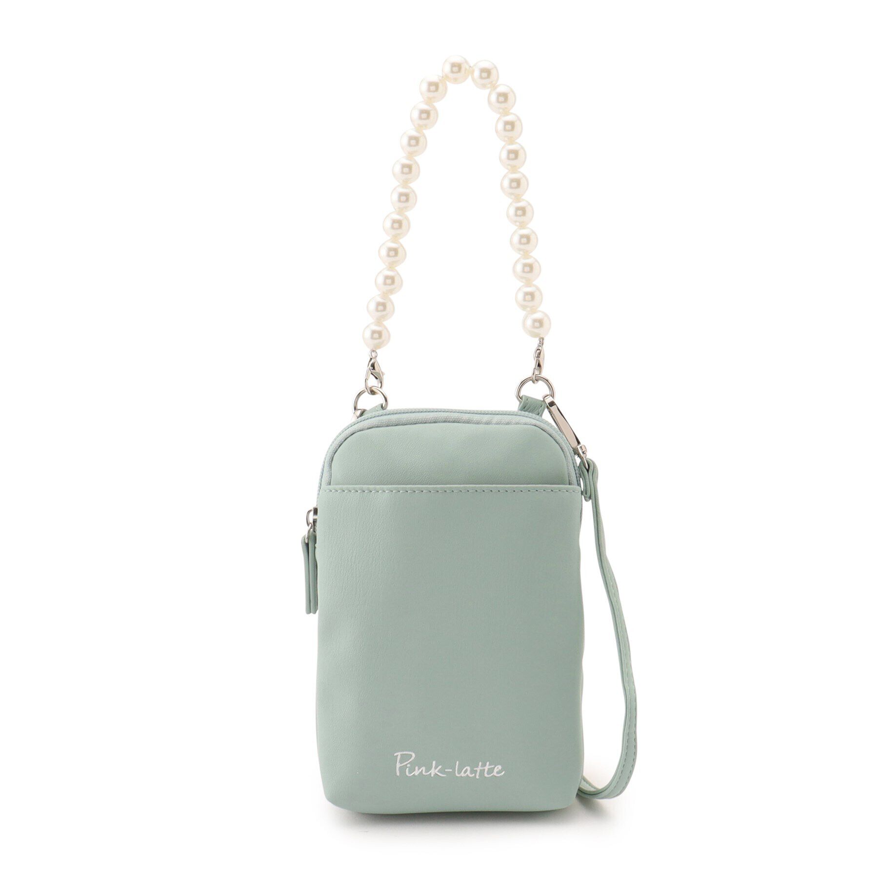 PINK-latte「チャーム付き縦型ショルダー」|ショルダー・メッセンジャー|