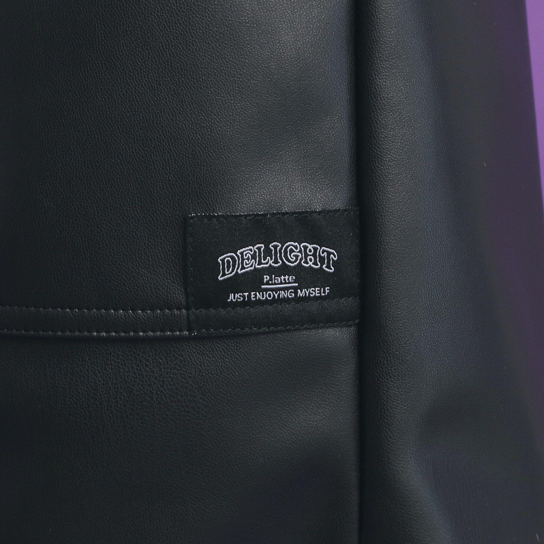 PINK-latte「合皮ショートパンツ」|キュロット|