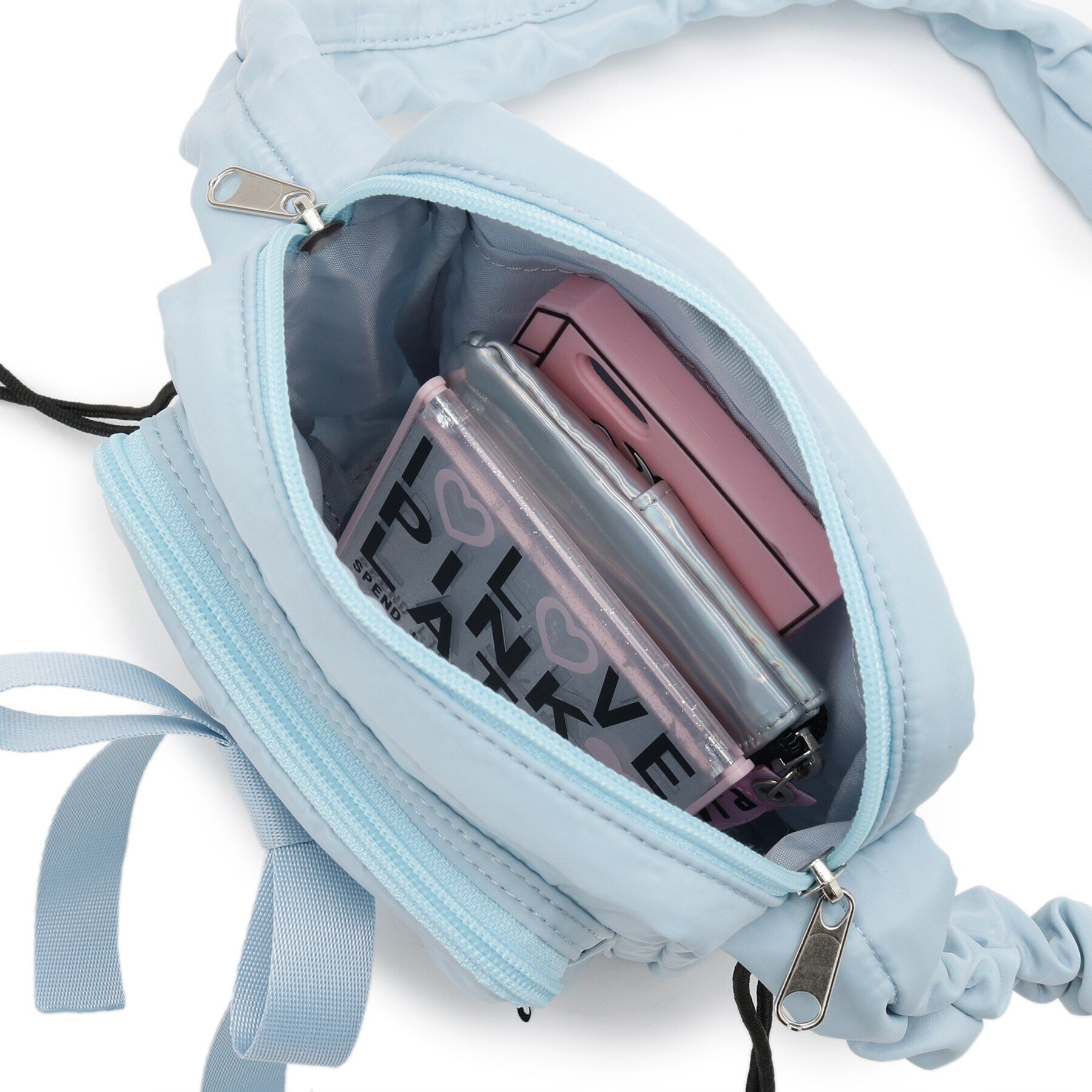 PINK-latte「くしゅくしゅベルトタテショルダー」|ショルダー・メッセンジャー|