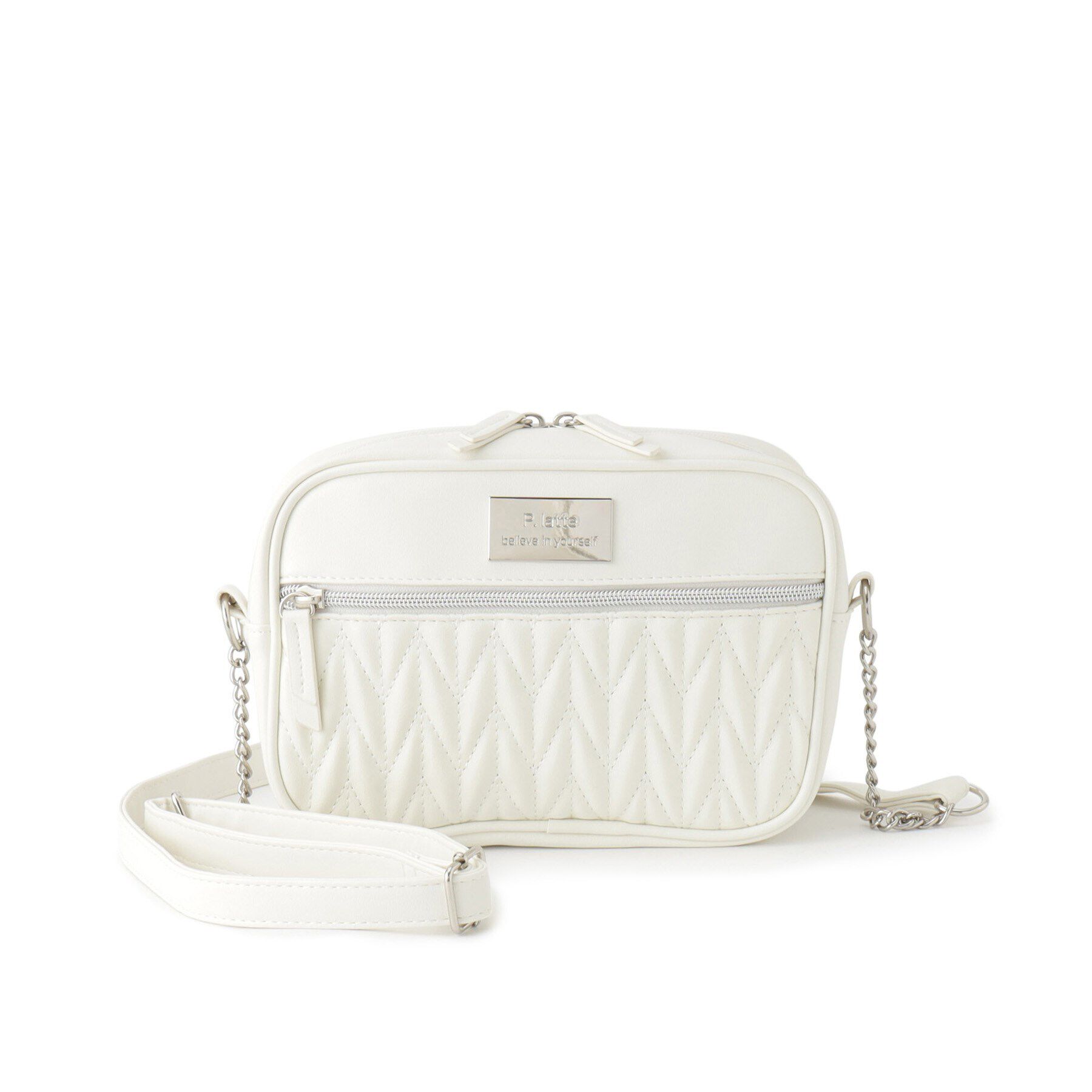 PINK-latte「ガーリーキルトショルダー」|ショルダー・メッセンジャー|