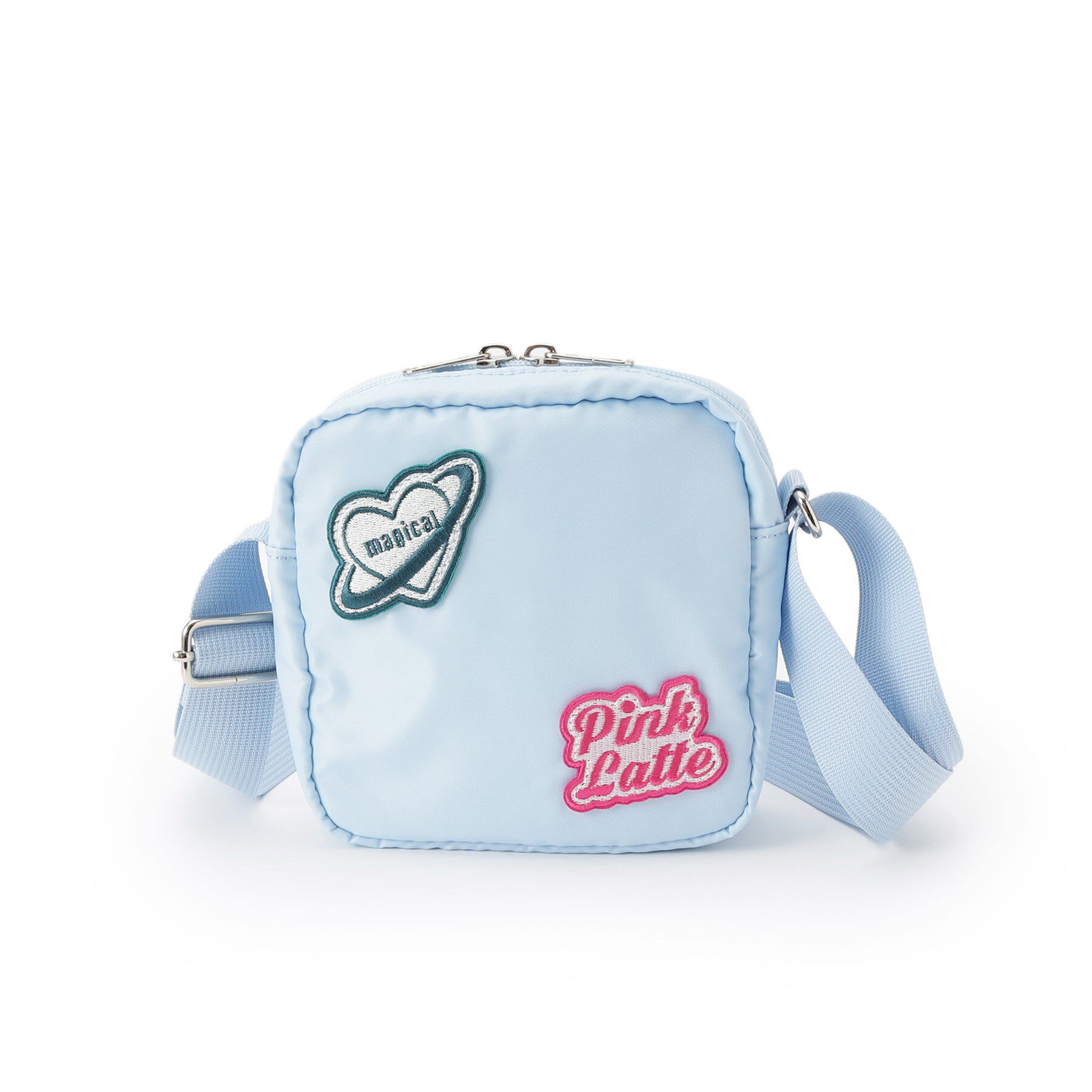 PINK-latte「ワッペンミニショルダー」|ショルダー・メッセンジャー|