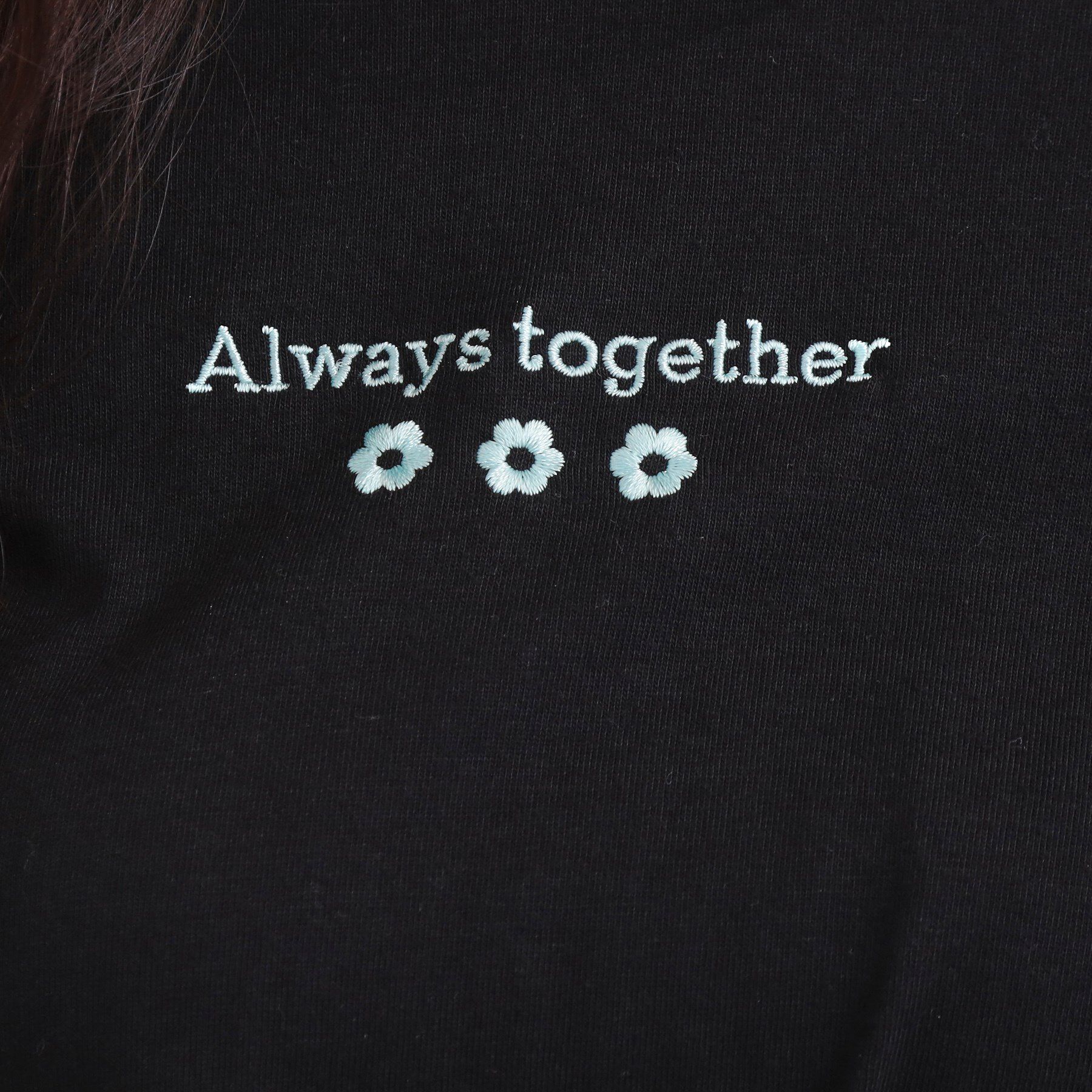 PINK-latte「くまちゃんビッグロンT」|Tシャツ・カットソー|