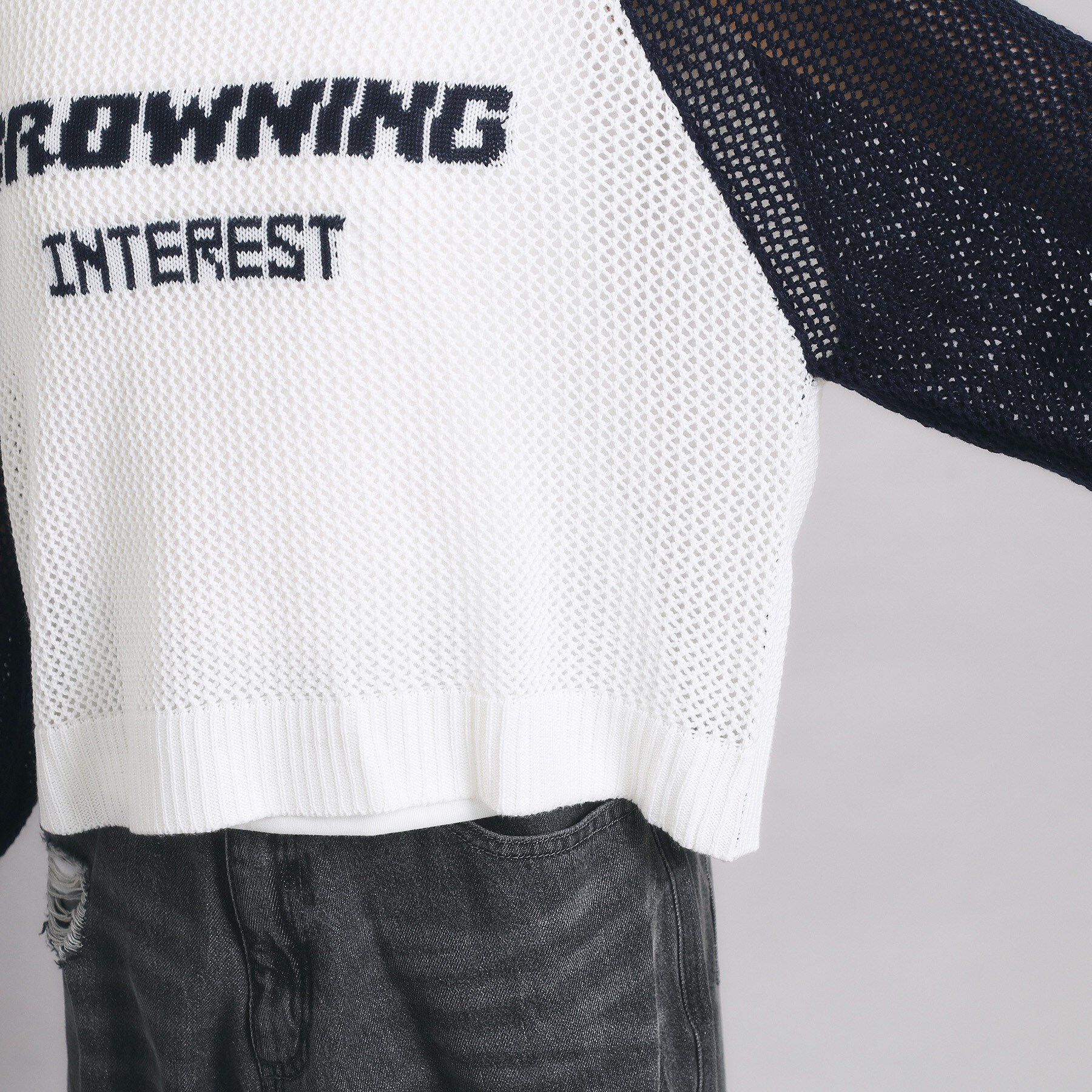 PINK-latte「【セットアイテム】メッシュニット＋タンクセット」|その他|