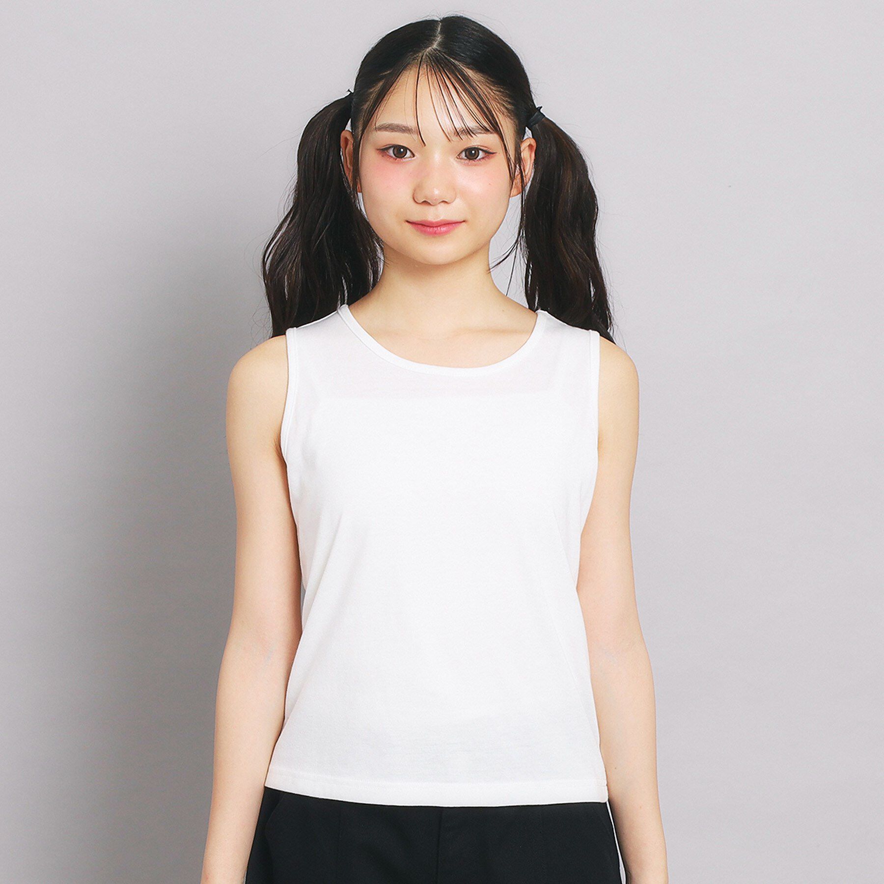 PINK-latte「【セットアイテム】メッシュニット＋タンクセット」|その他|