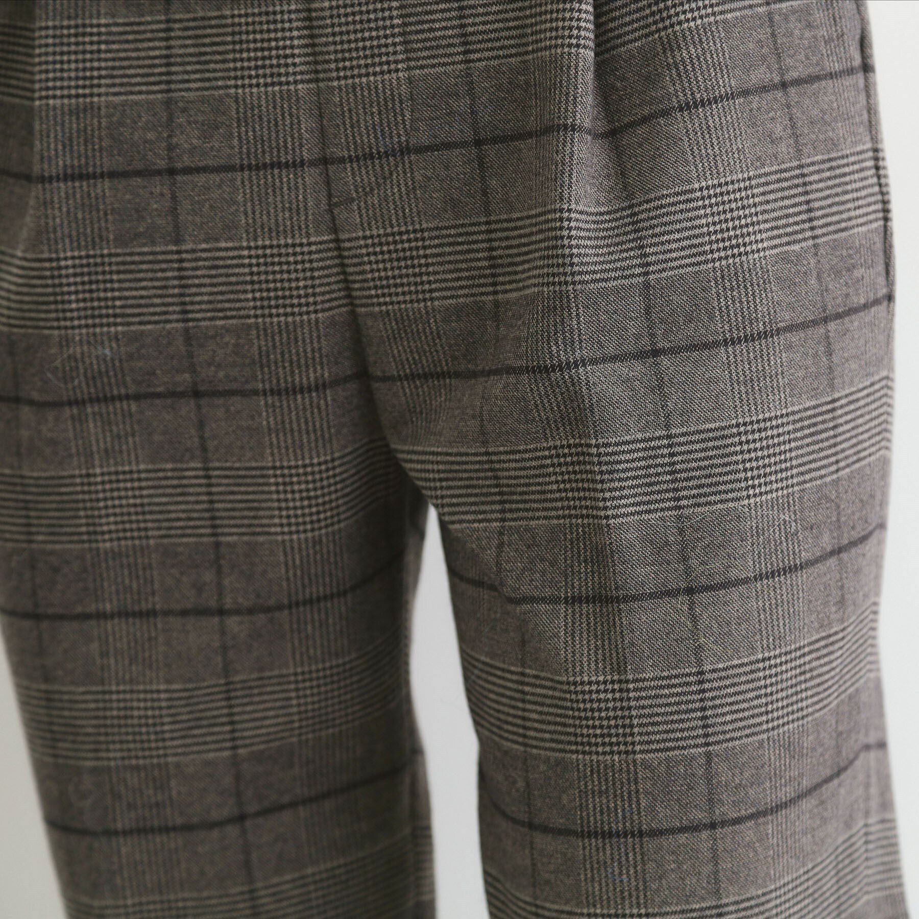 THE SHOP TK「【洗える】両面起毛テーパードパンツ」|その他|