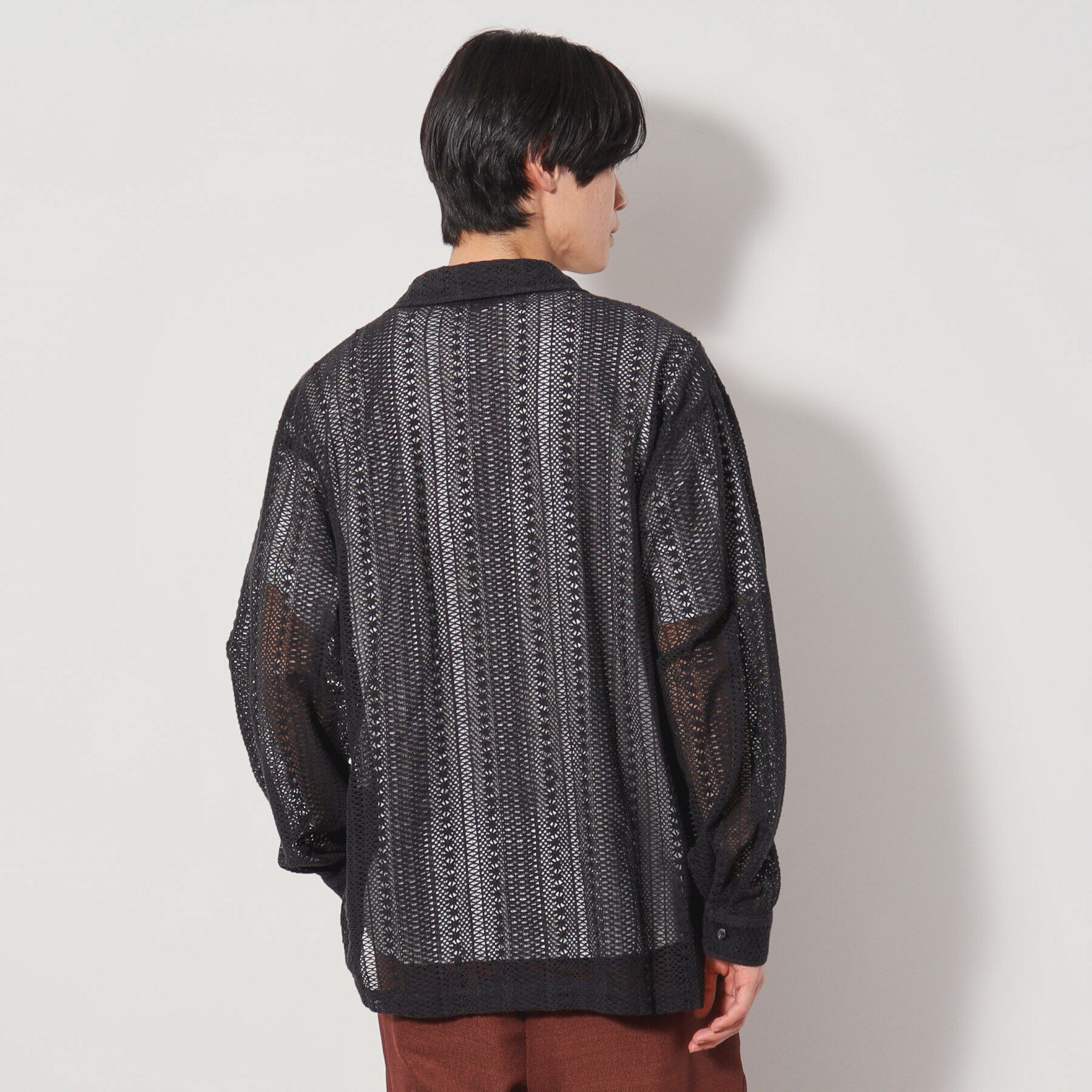 THE SHOP TK「レースシャツアンサンブル長袖シャツ・半袖Tシャツセットアイテム」|シャツ・ブラウス|