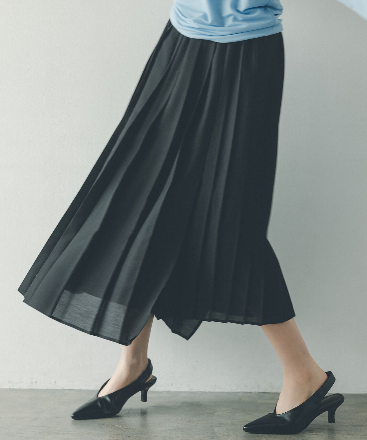  「ポインテッドバックストラップパンプス」|その他|