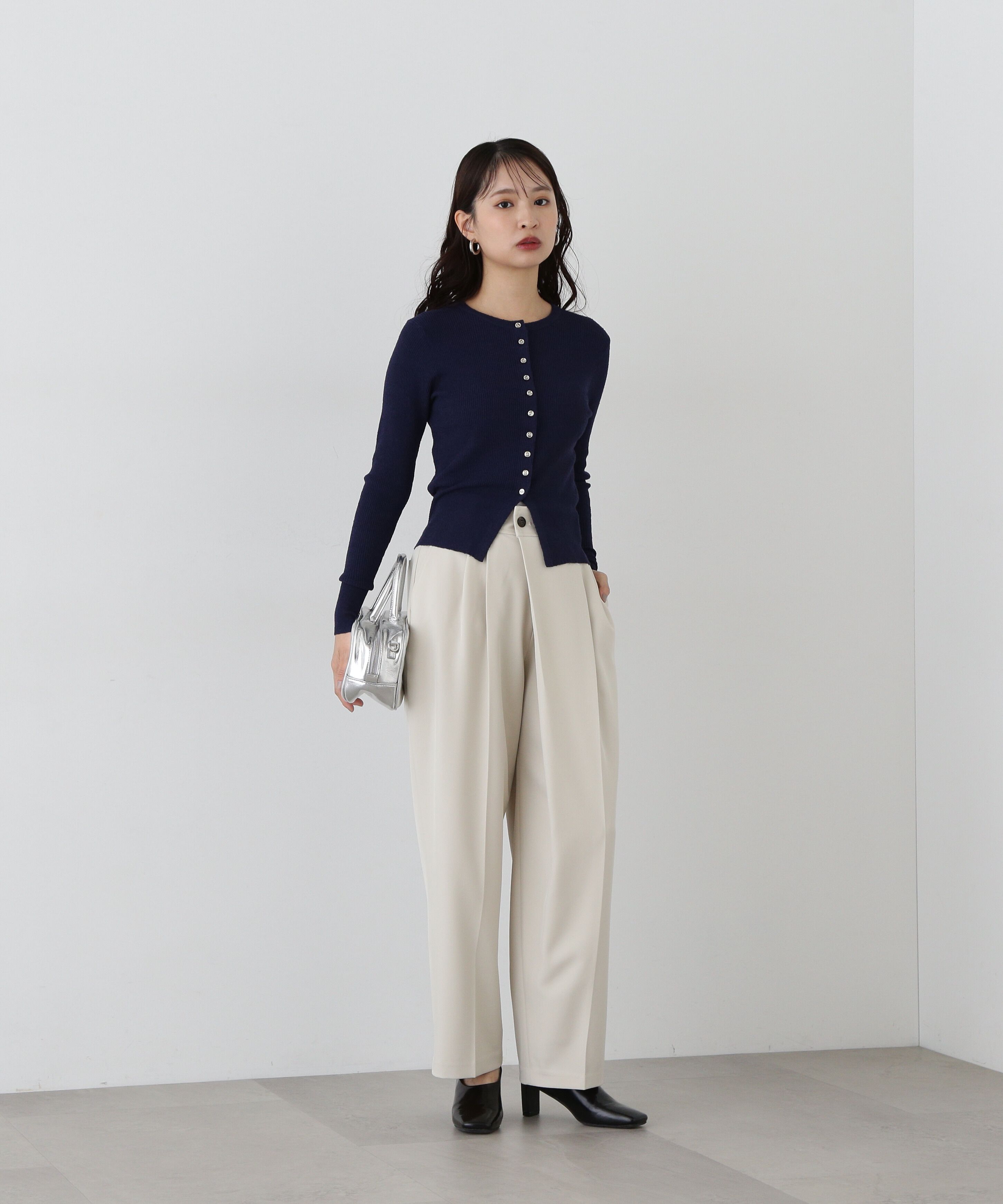  「ウエストアシメラップパンツ」|その他|