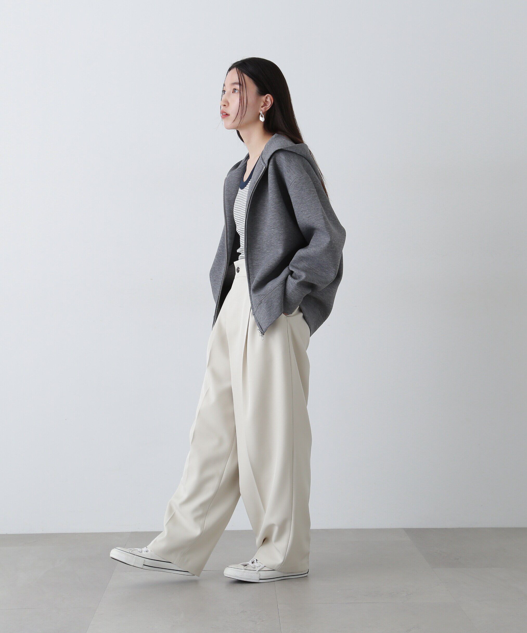  「ウエストアシメラップパンツ」|その他|