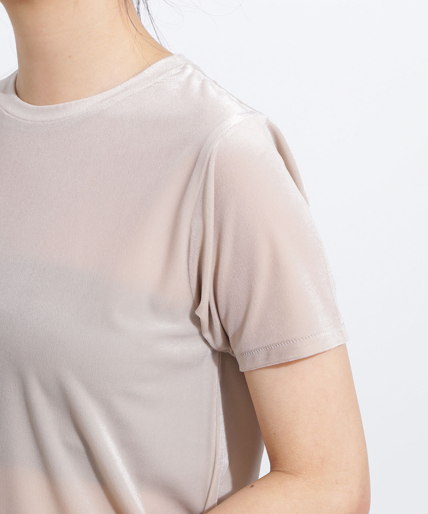  「ベロアTシャツ」|Tシャツ・カットソー|