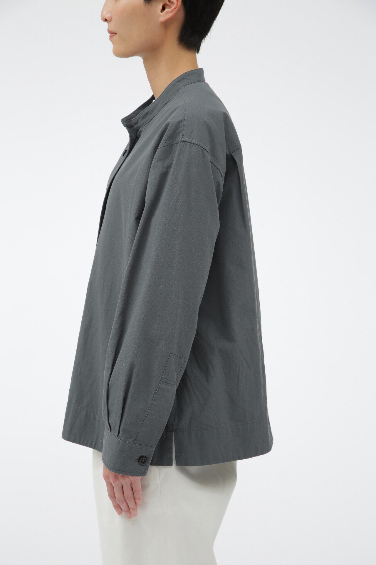 MHL.「WASHED DRY COTTON LINEN」|シャツ・ブラウス|