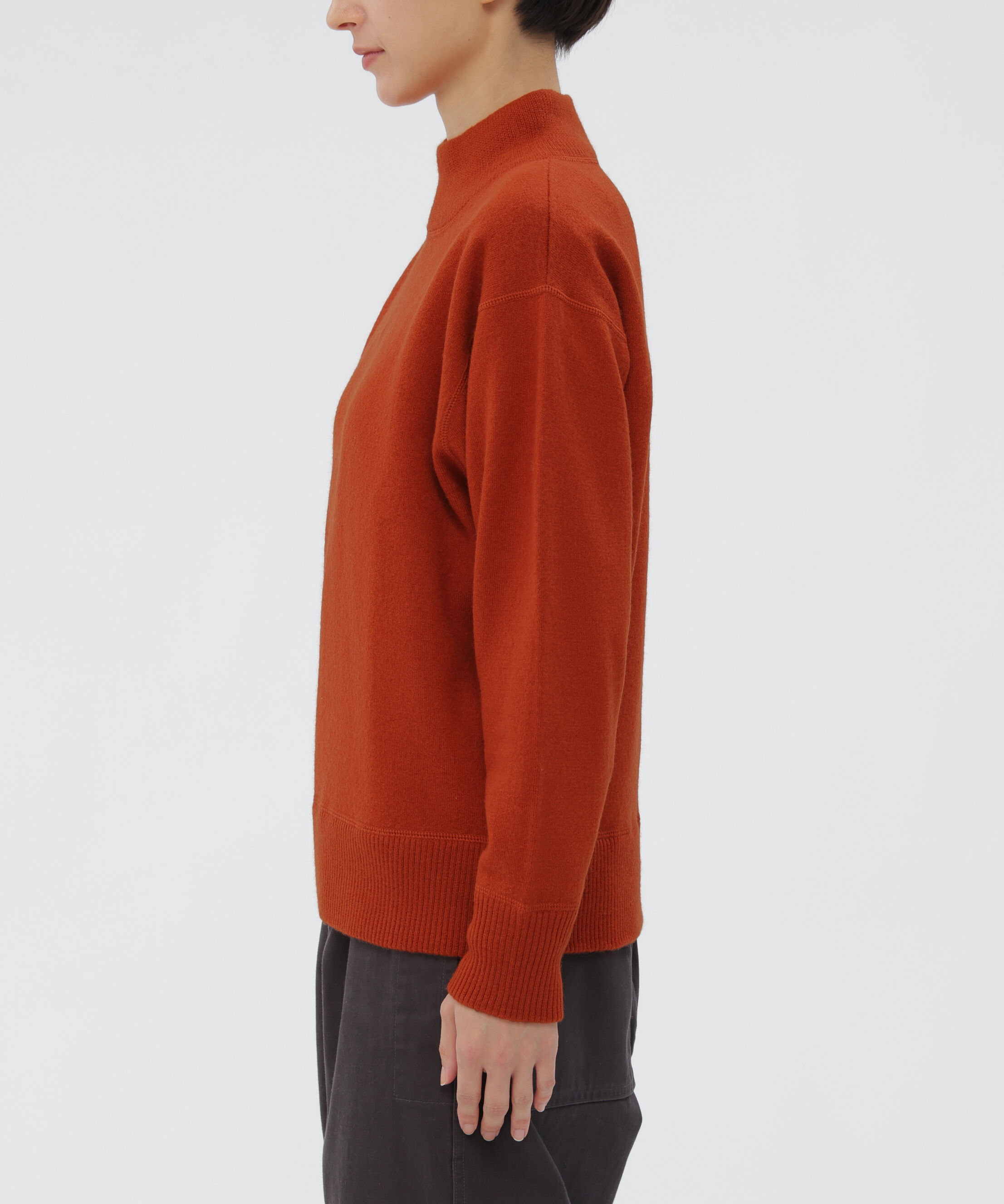 MHL.「FELTED ROUGH WOOL KNITWEAR」|ニット・セーター|