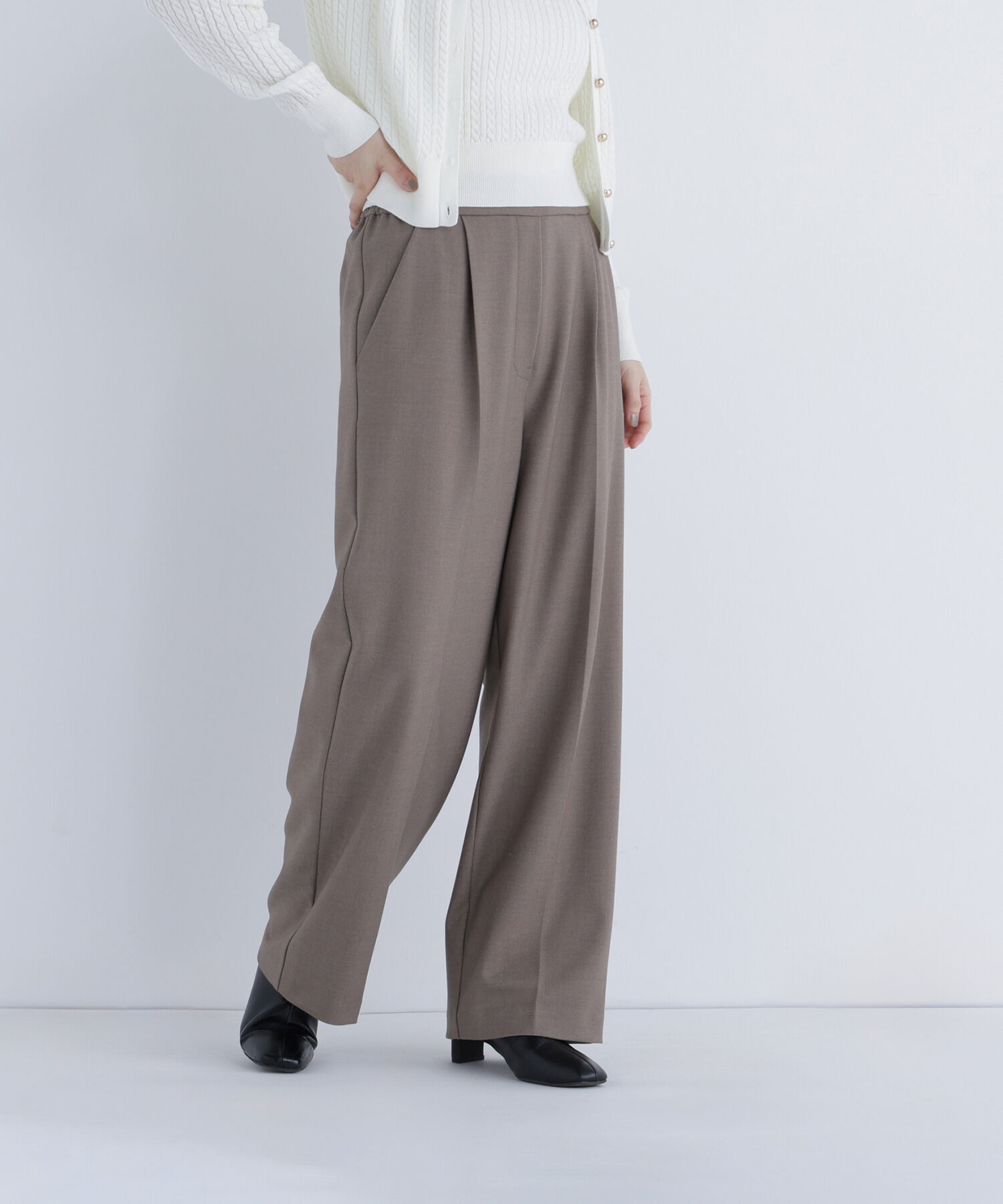  「ウォームタッチワイドパンツ」|その他|