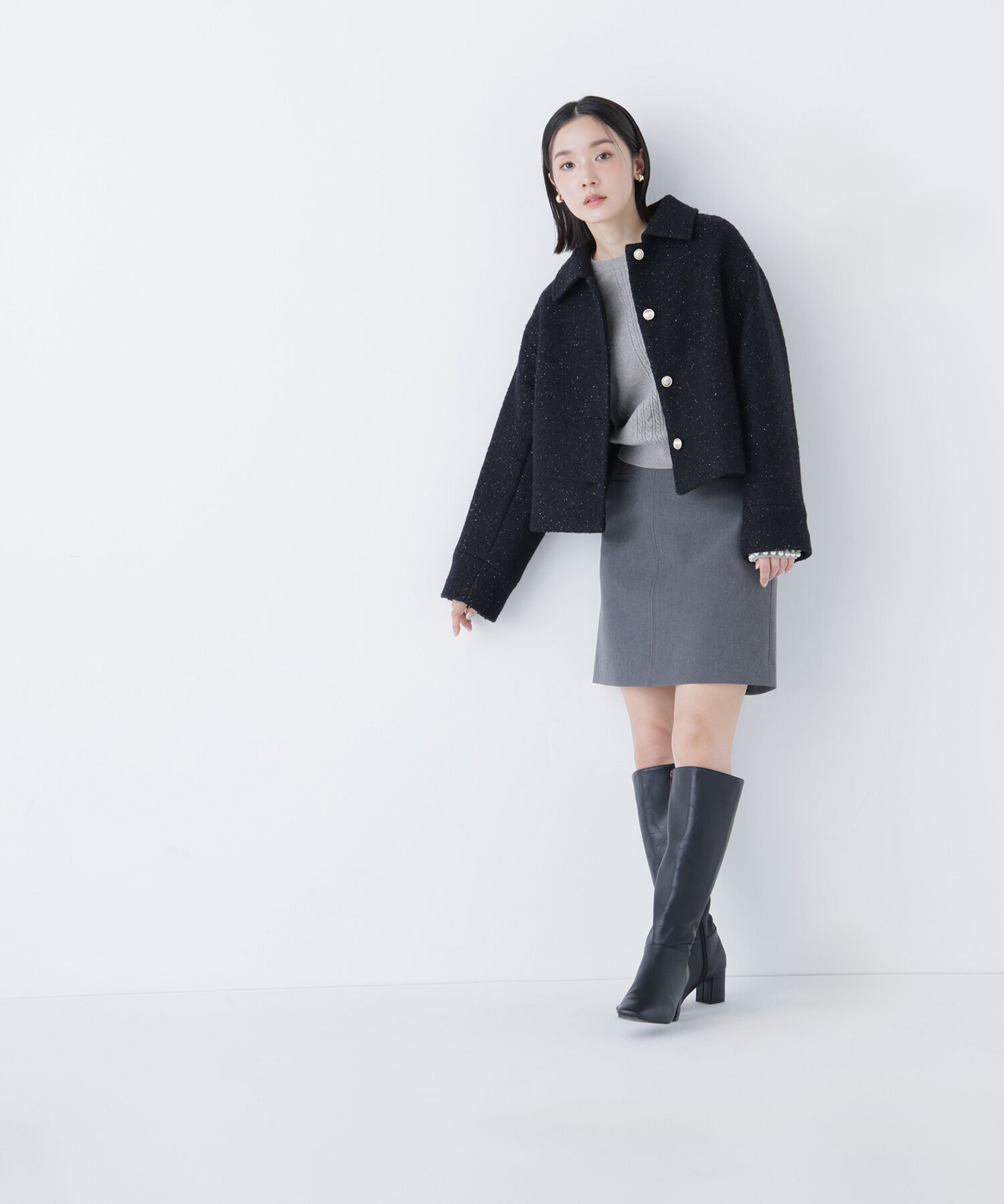  「パールブレスレットニット」|ニット・セーター|