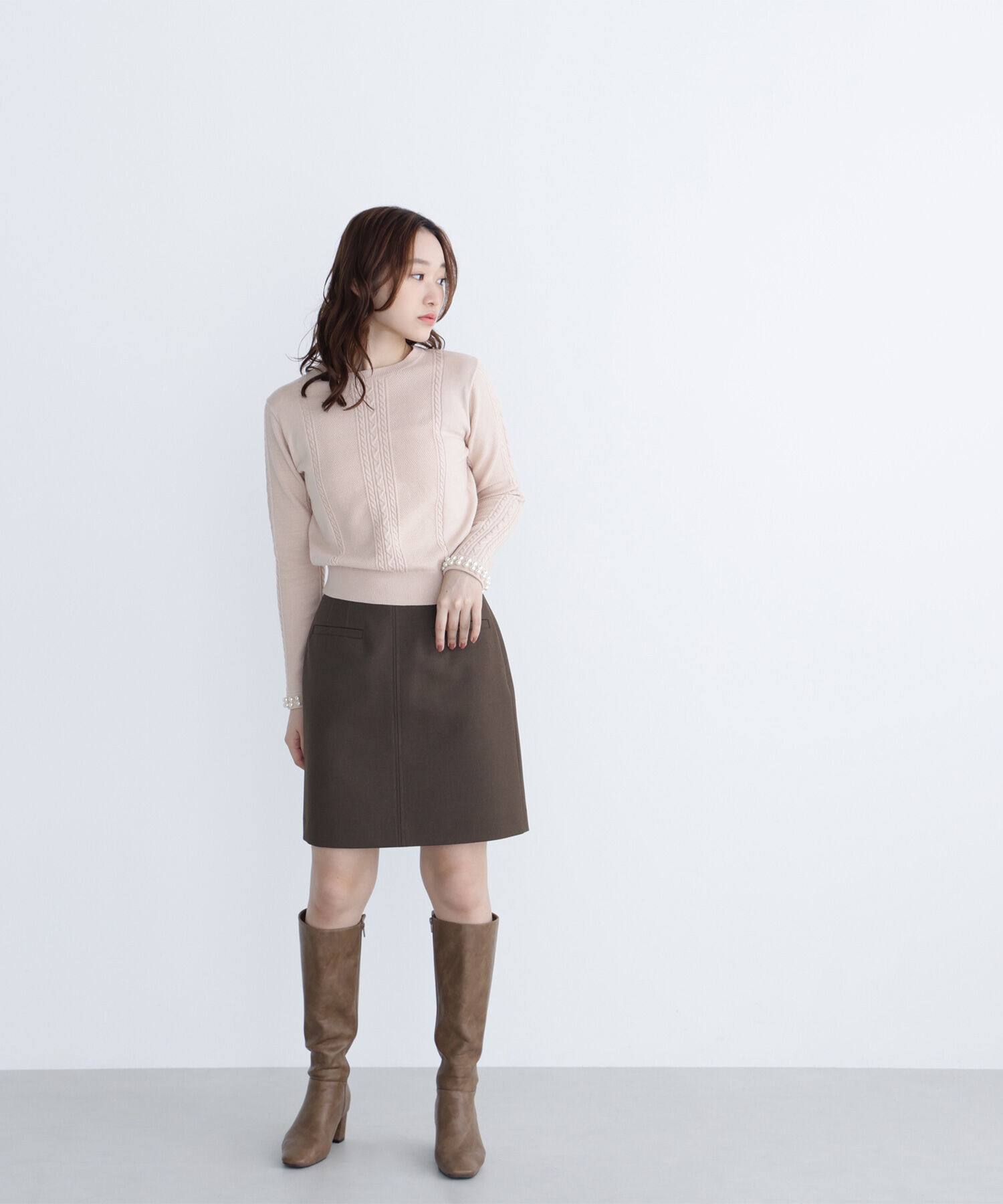  「パールブレスレットニット」|ニット・セーター|