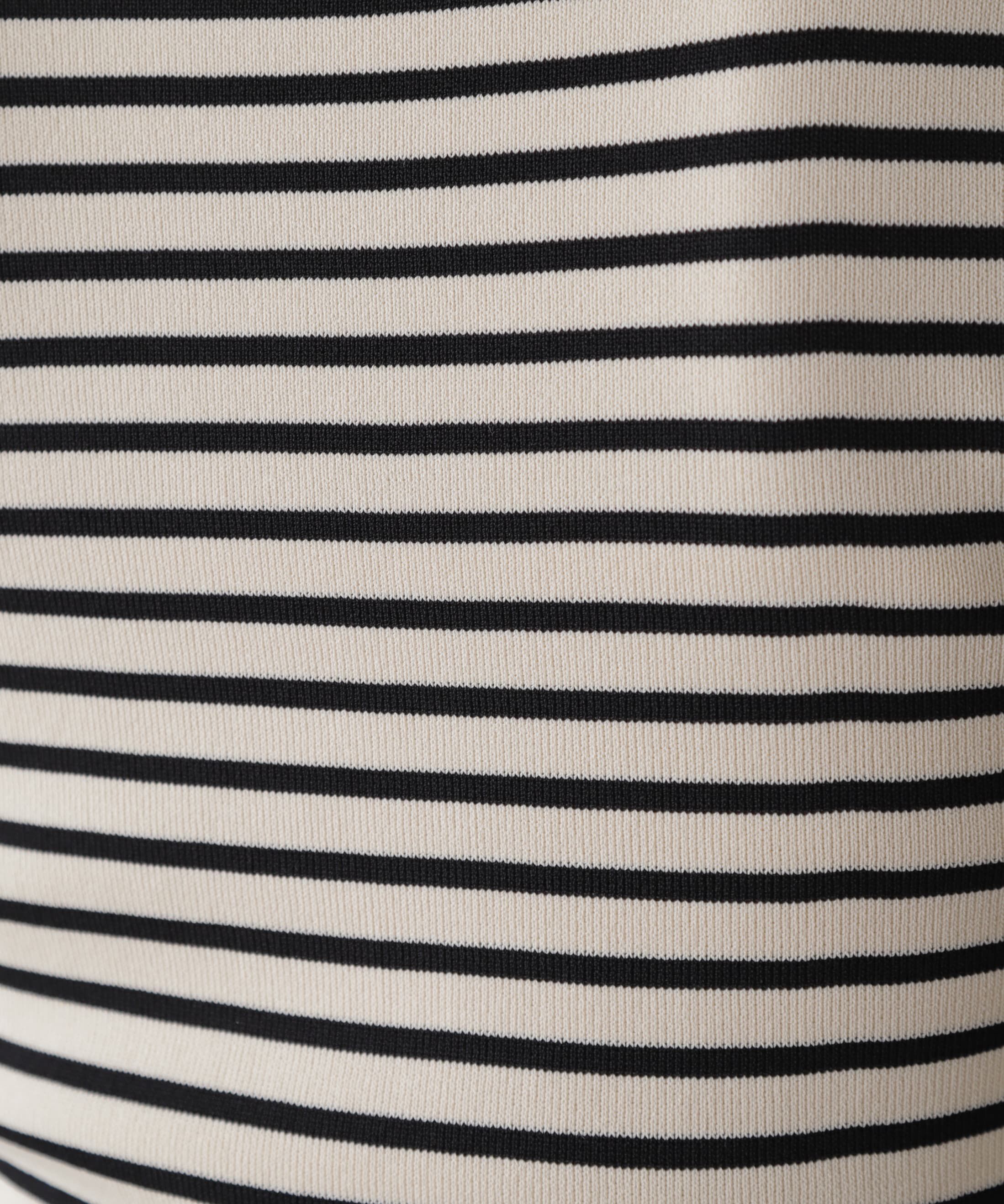  「［洗える］マシンウォッシャブル総針ボトルネックノースリーブニット」|ニット・セーター|