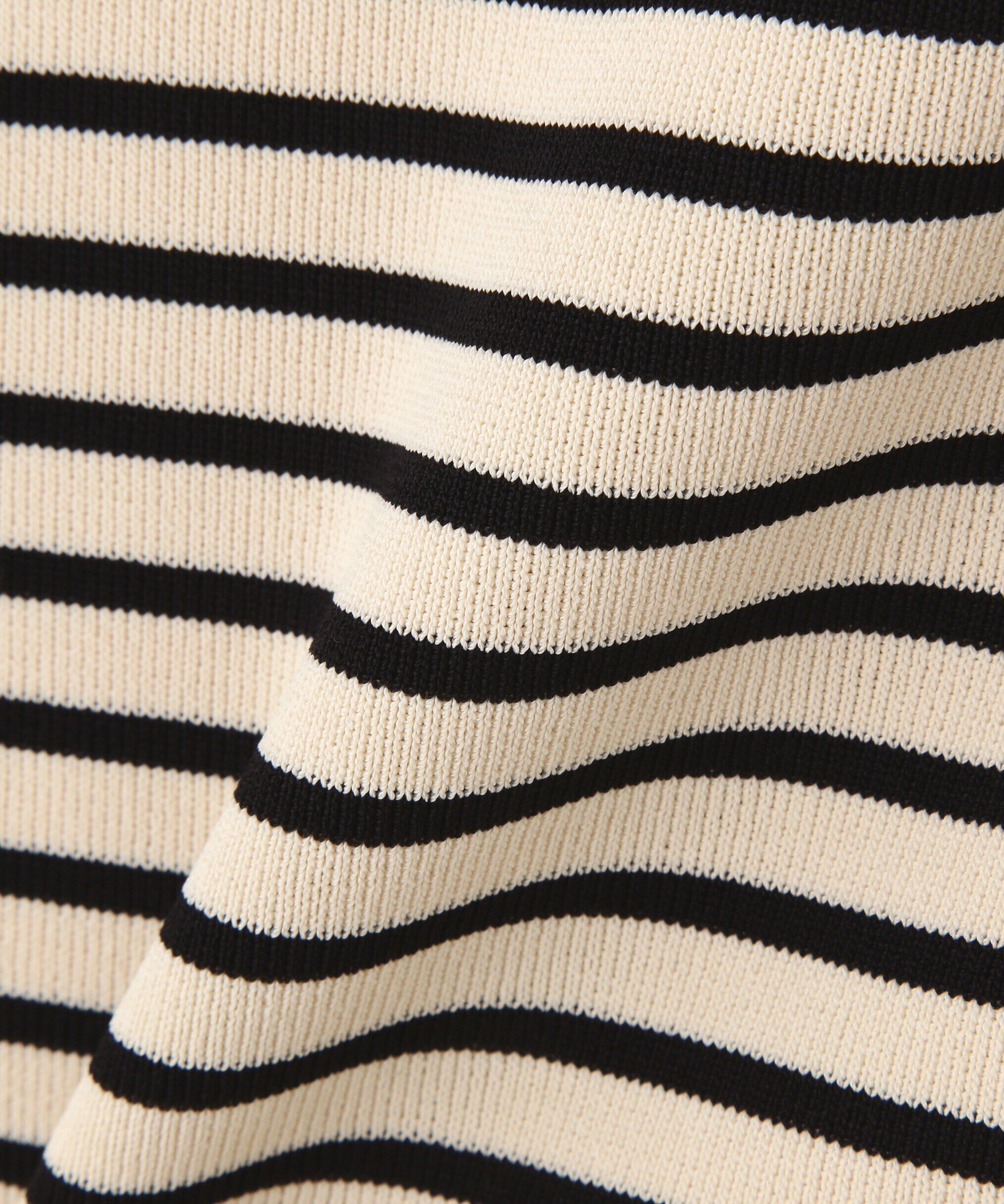  「［洗える］マシンウォッシャブル総針ボトルネックノースリーブニット」|ニット・セーター|