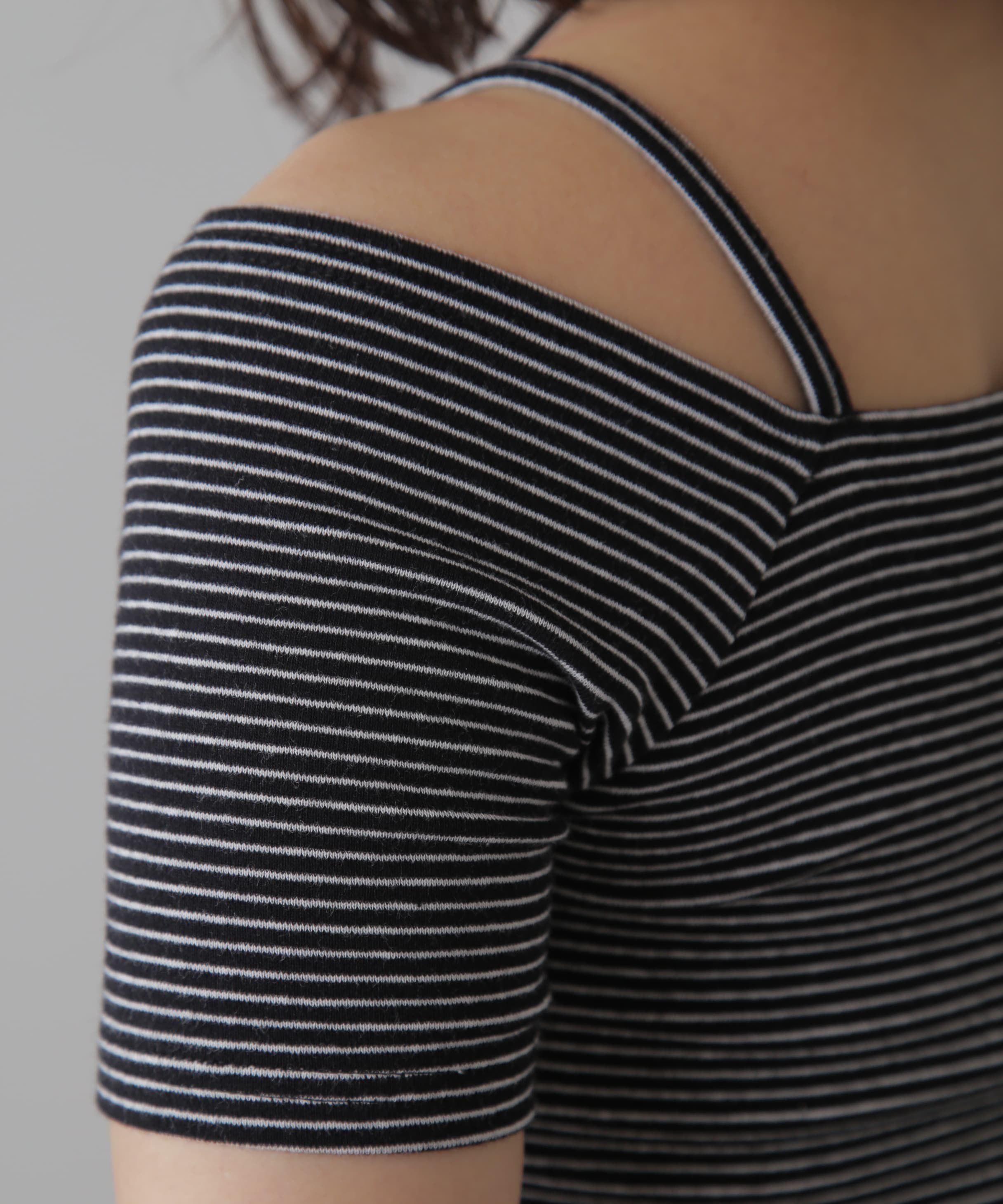  「オフショルホルターネックカットソー」|Tシャツ・カットソー|