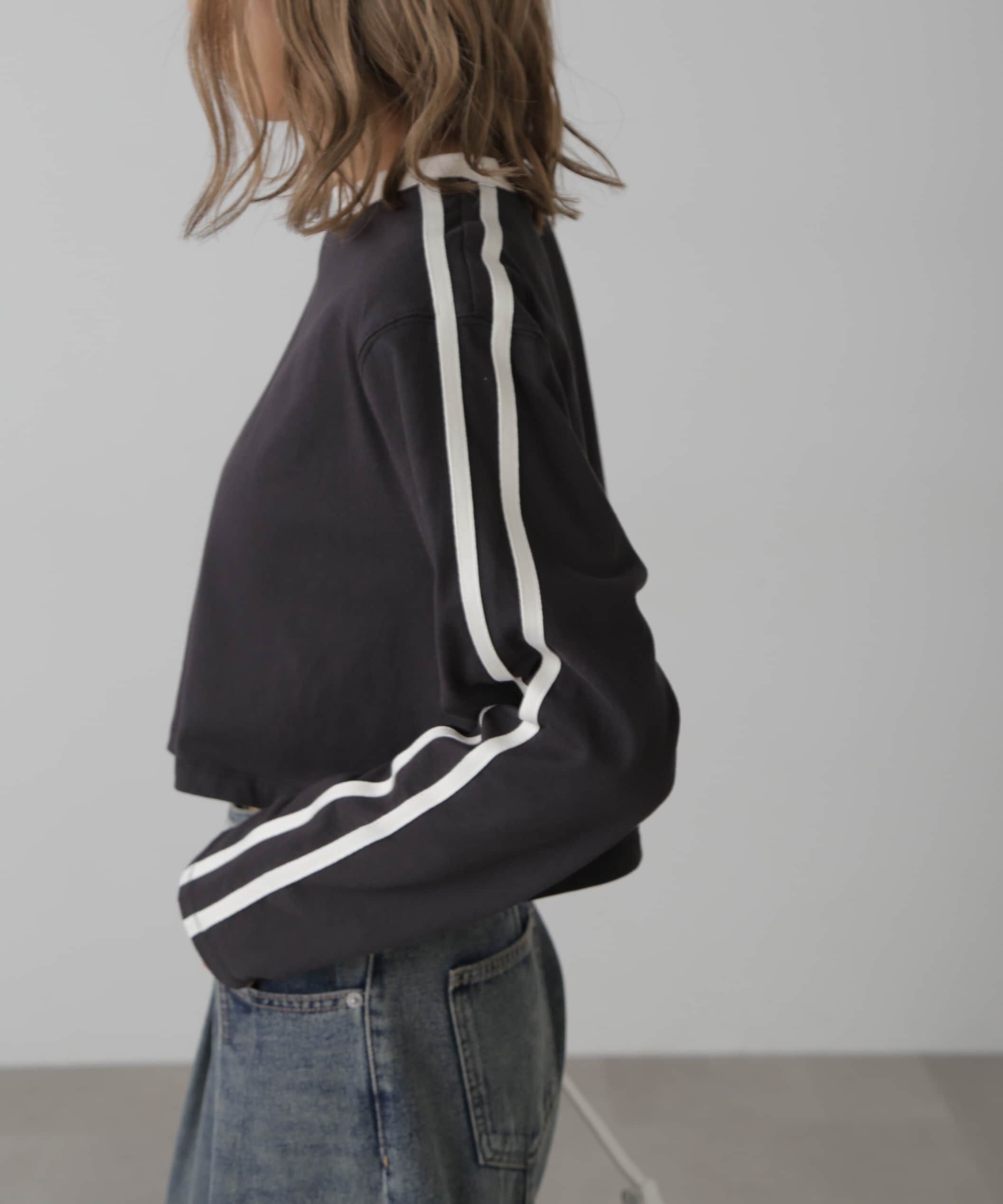  「サイドラインロングTシャツ」|Tシャツ・カットソー|