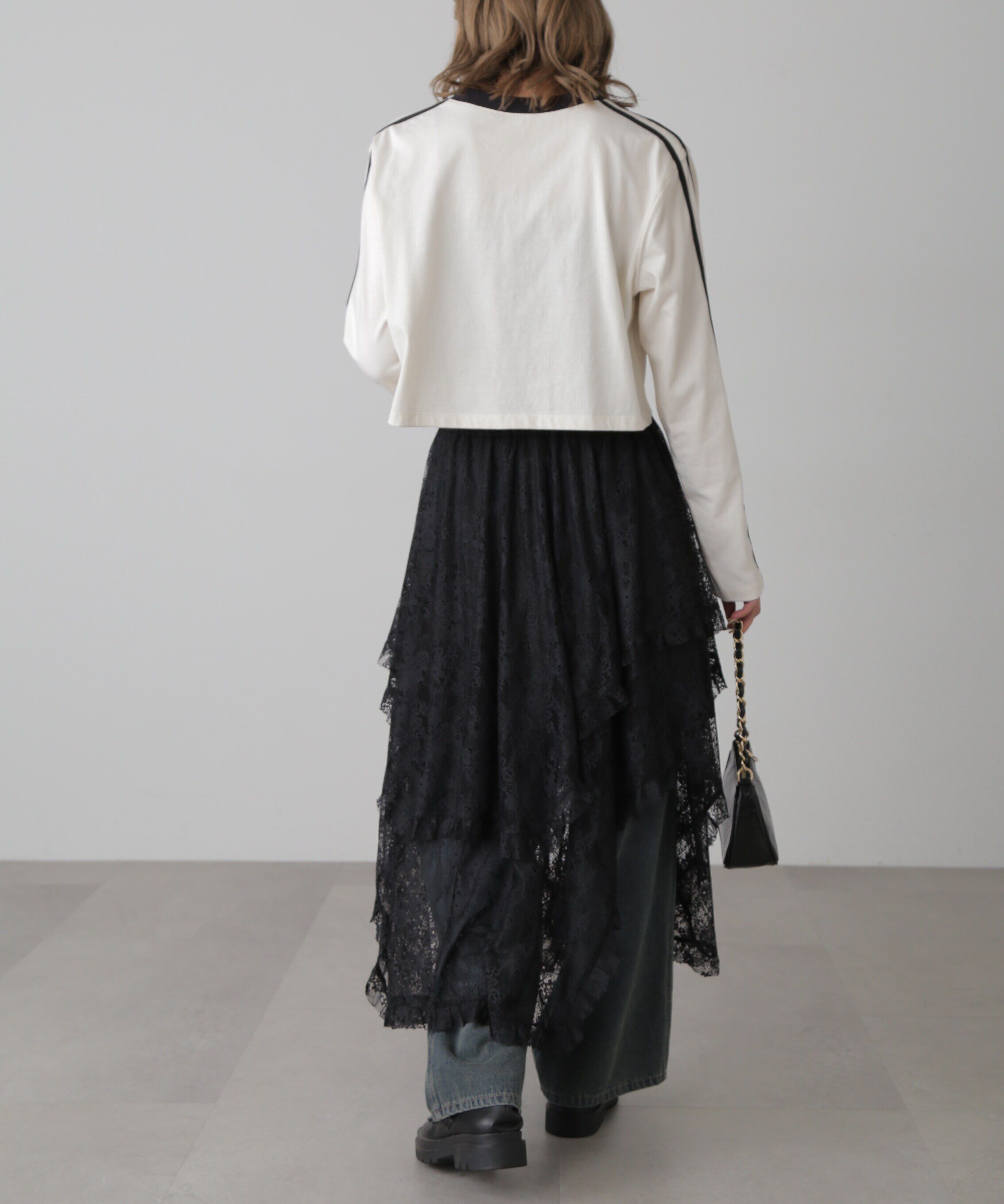  「サイドラインロングTシャツ」|Tシャツ・カットソー|