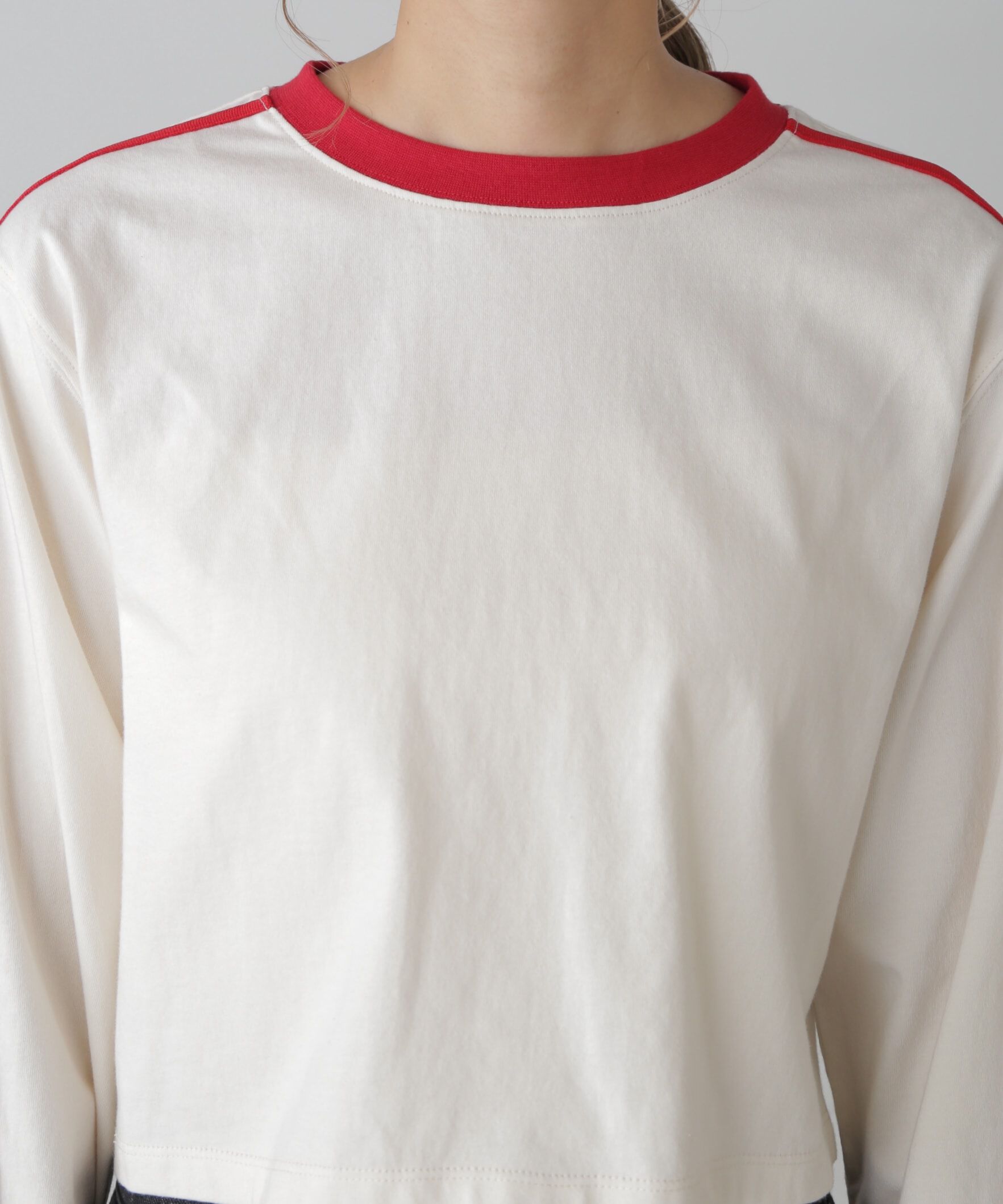  「サイドラインロングTシャツ」|Tシャツ・カットソー|