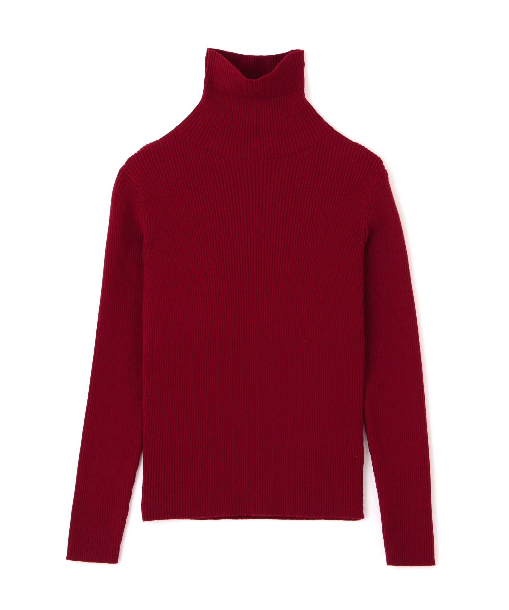  「タートルネックリブニット」|ニット・セーター|