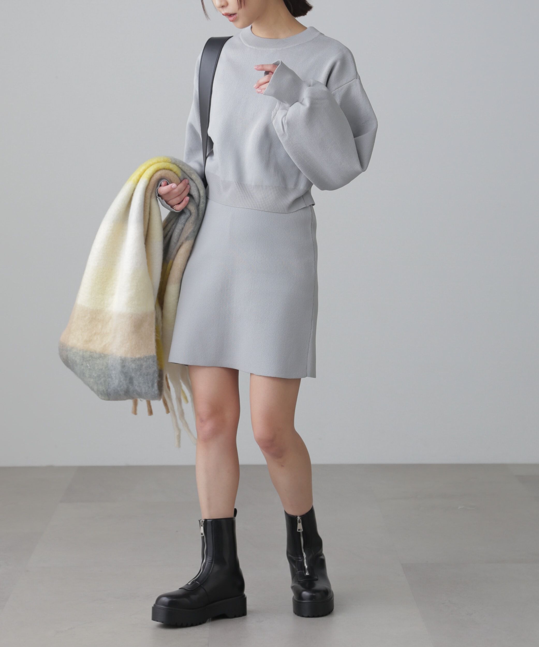  「スポンディッシュニットセットアップ」|ワンピース|