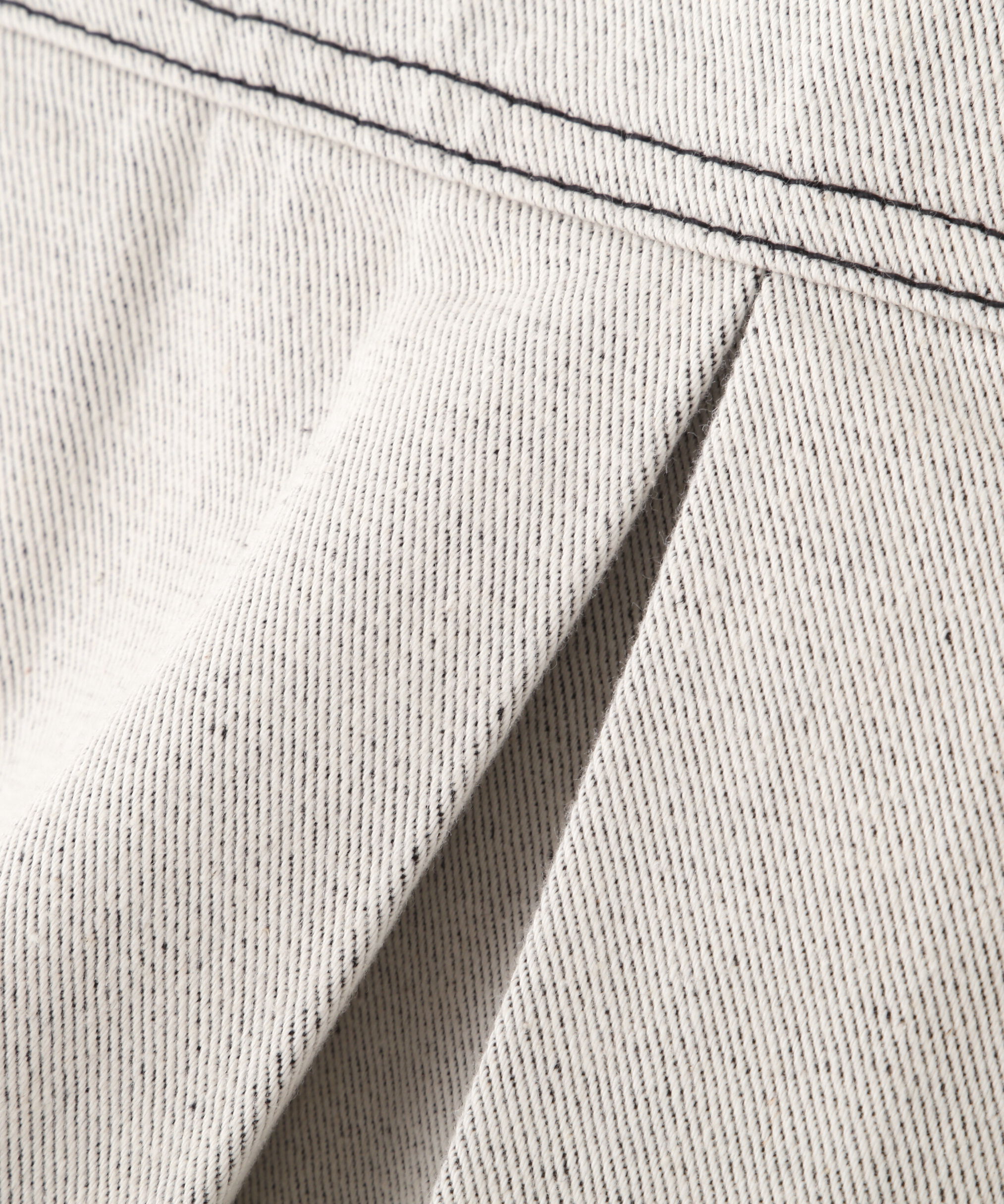  「ボックスプリーツデニムミニスカート」|スカート|