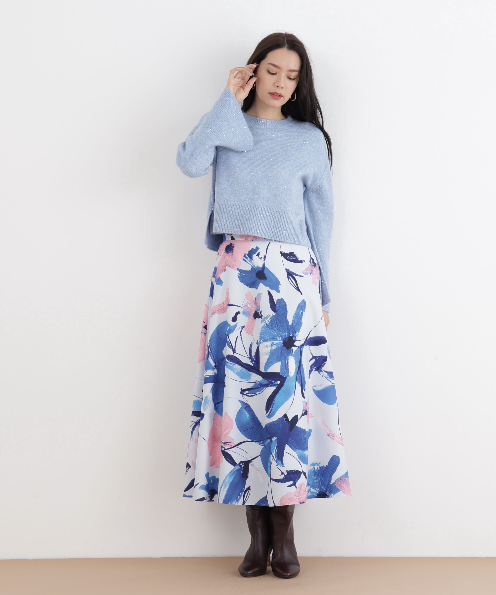  「◆スパンコールニット」|ニット・セーター|