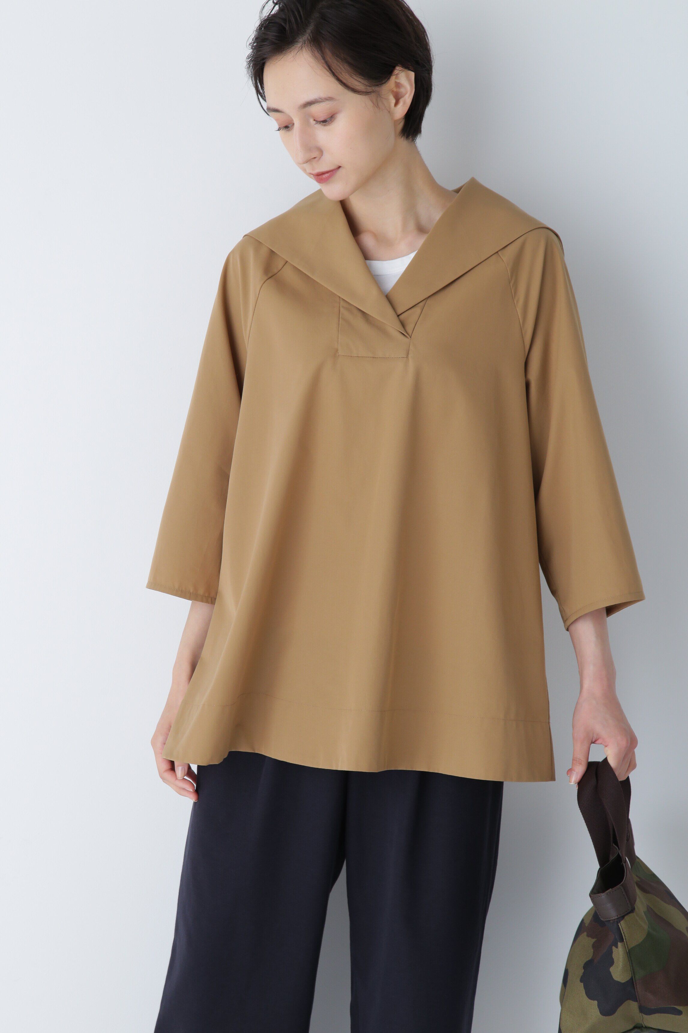  「◆セーラーカラーブラウス」|シャツ・ブラウス|キャメル1