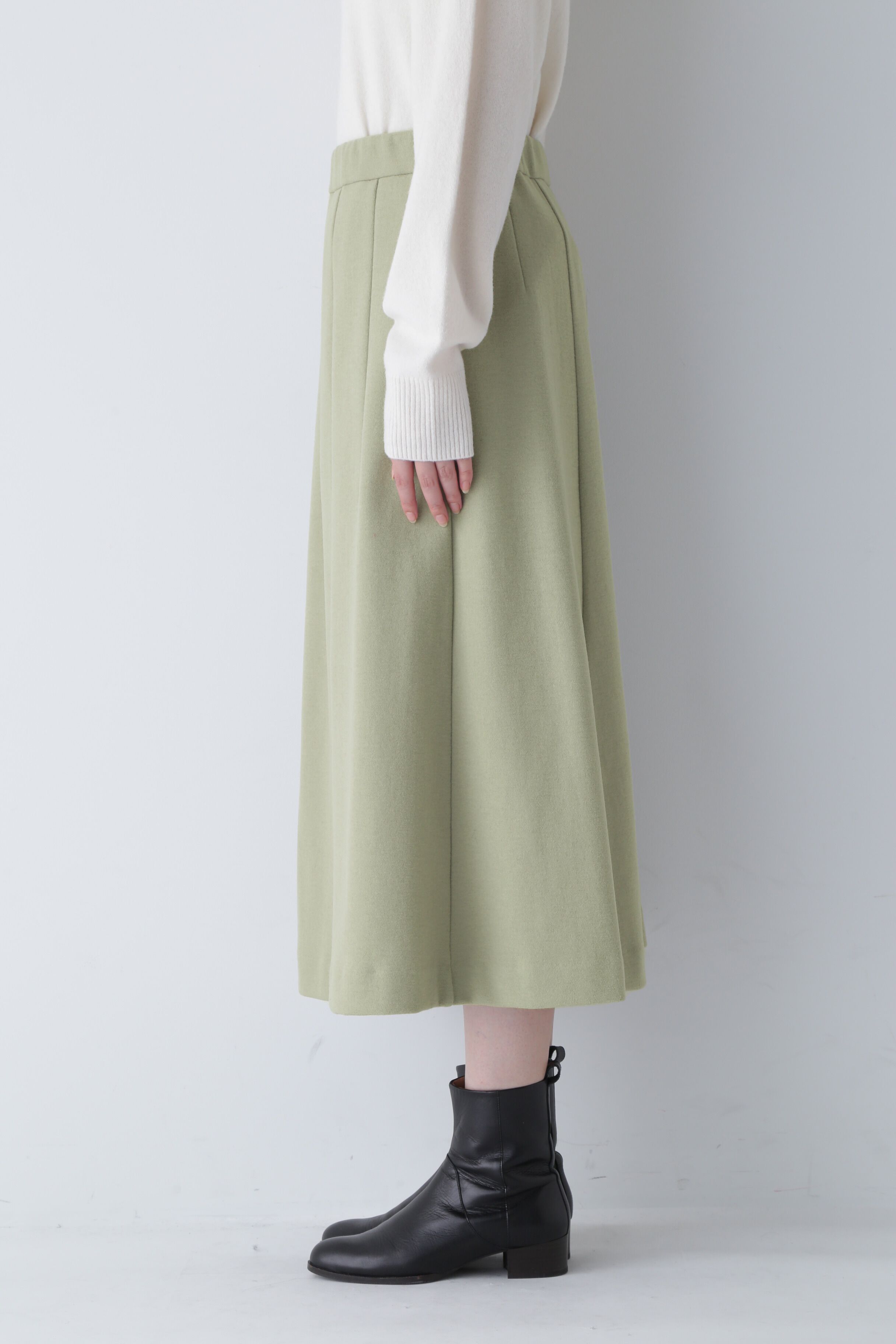  「ウォッシャブルミルドジャージスカート」|スカート|