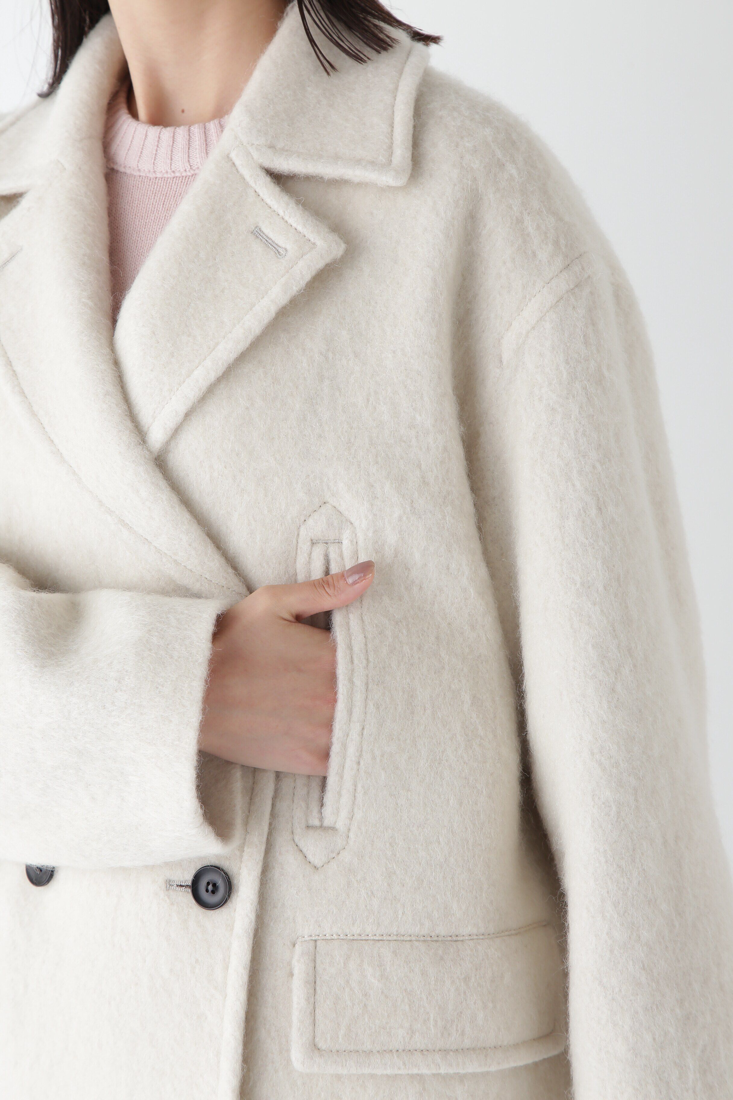  「◆ループカットシャギーＰコート」|その他|