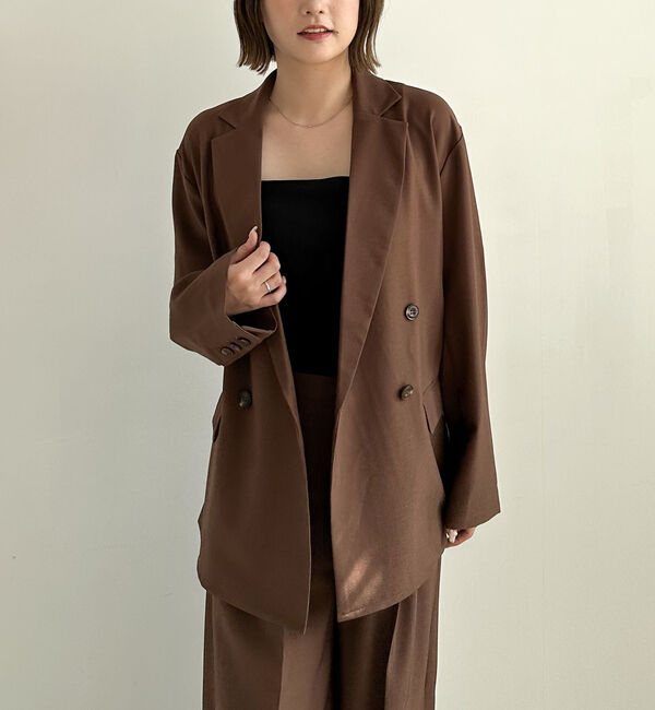 archives「【ＳＥＴＵＰ対応】ダブルテーラードジャケット」|テーラードジャケット|