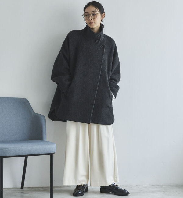 Doux archives「シャギースタンドオーバーコート」|ダッフルコート|